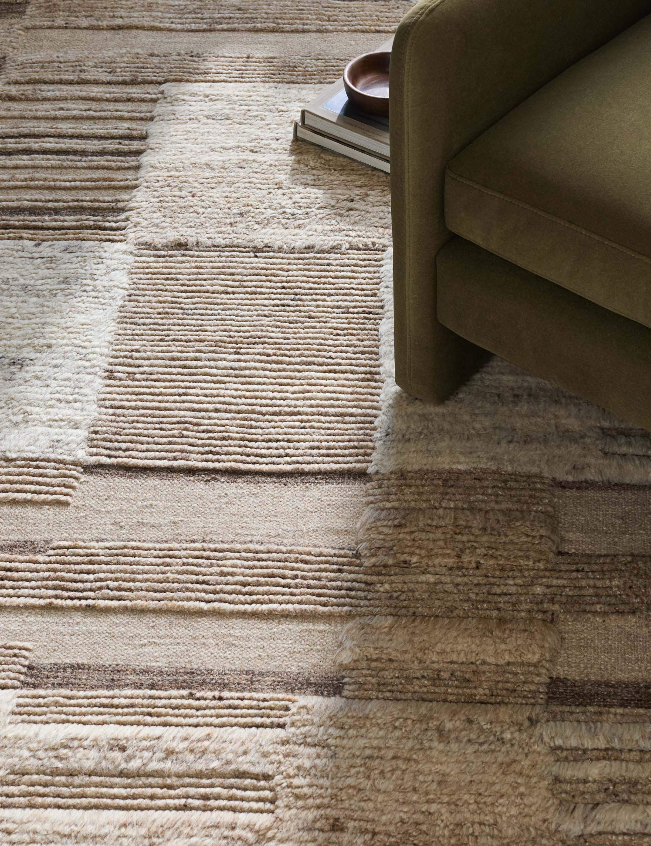 Lulu and Georgia - Halsa Hand - Knotted Wool Rug