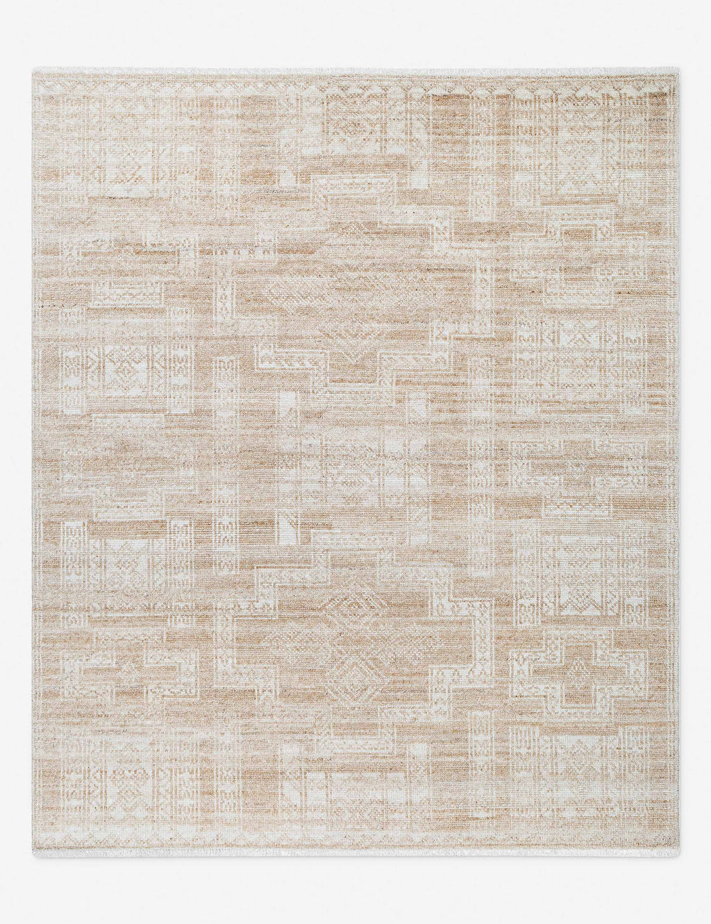 Lulu and Georgia - Caylee Hand - Knotted Wool Moroccan - Style Rug