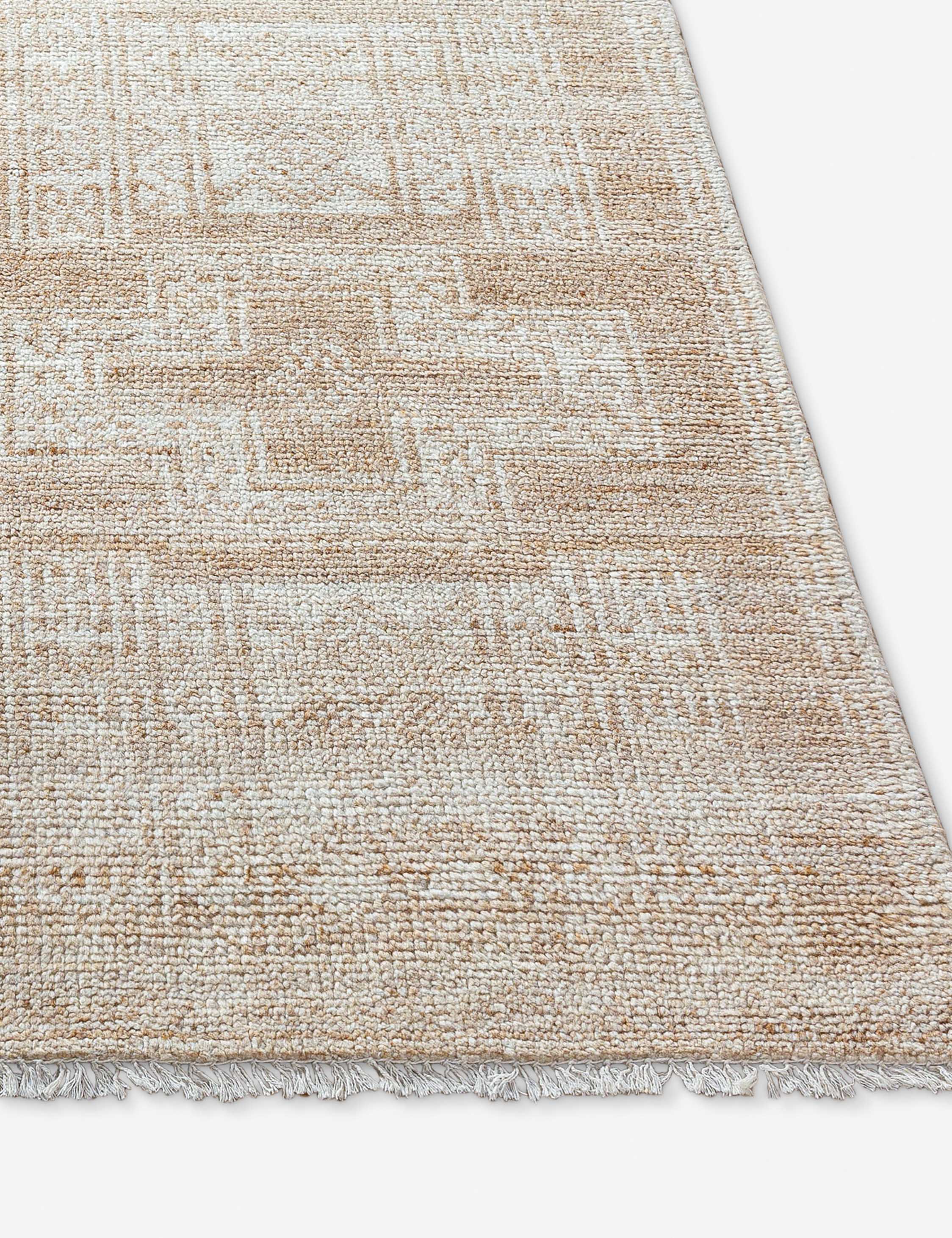 Lulu and Georgia - Caylee Hand - Knotted Wool Moroccan - Style Rug