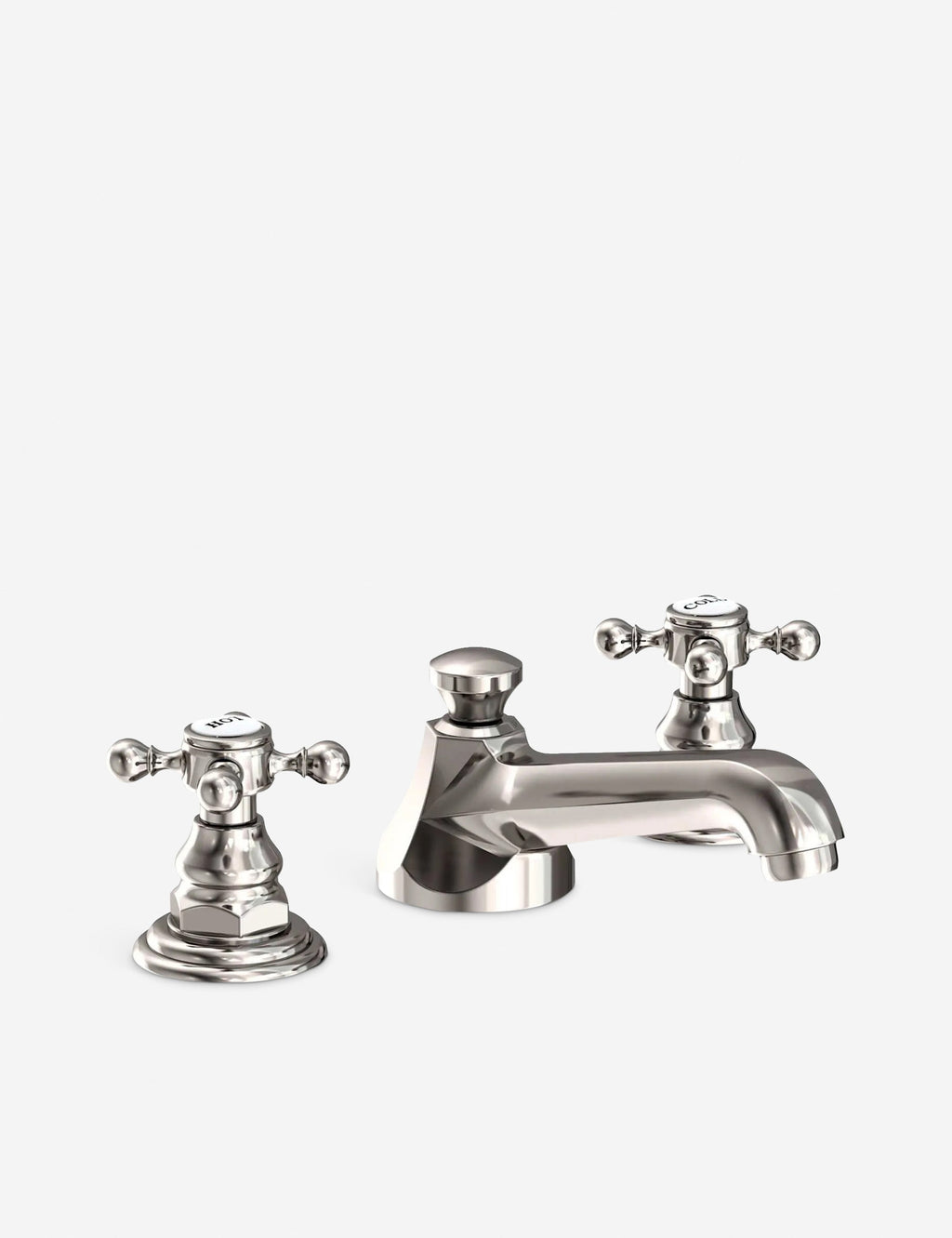 Lulu and Georgia - Astor Cross Handle Bathroom Faucet by Newport Brass