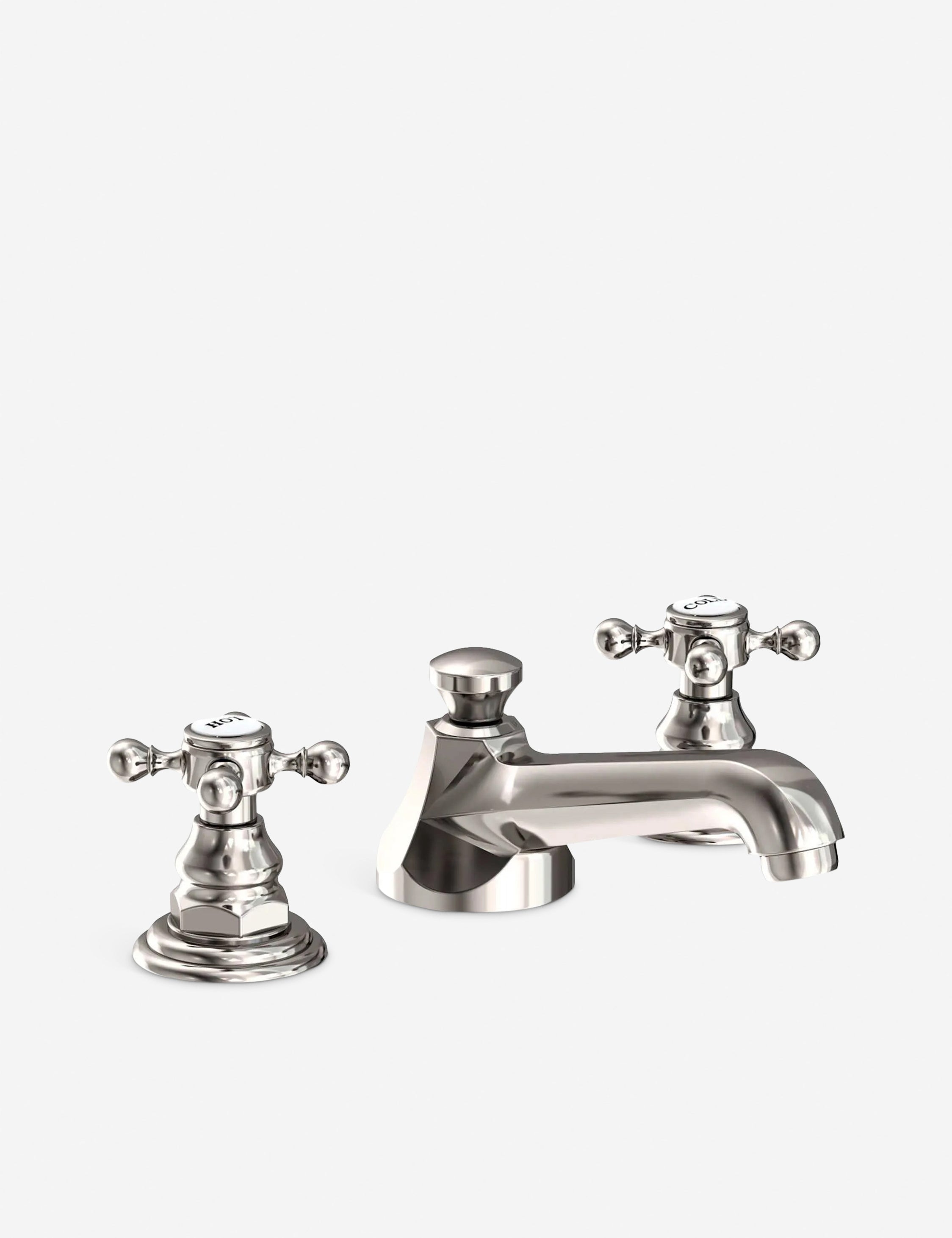Lulu and Georgia - Astor Cross Handle Bathroom Faucet by Newport Brass