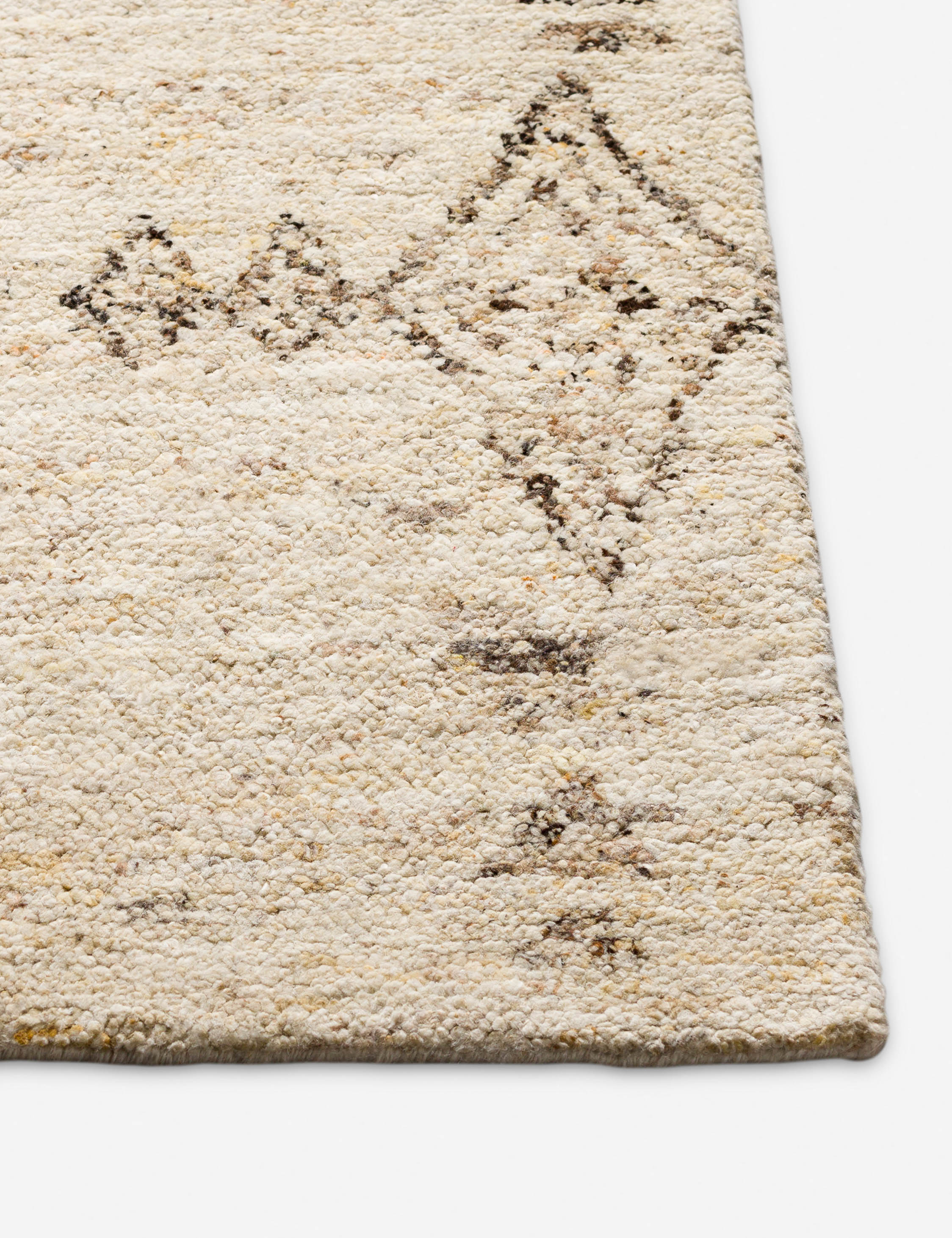 Lulu and Georgia - Damica Hand - Knotted Wool Moroccan - Style Rug