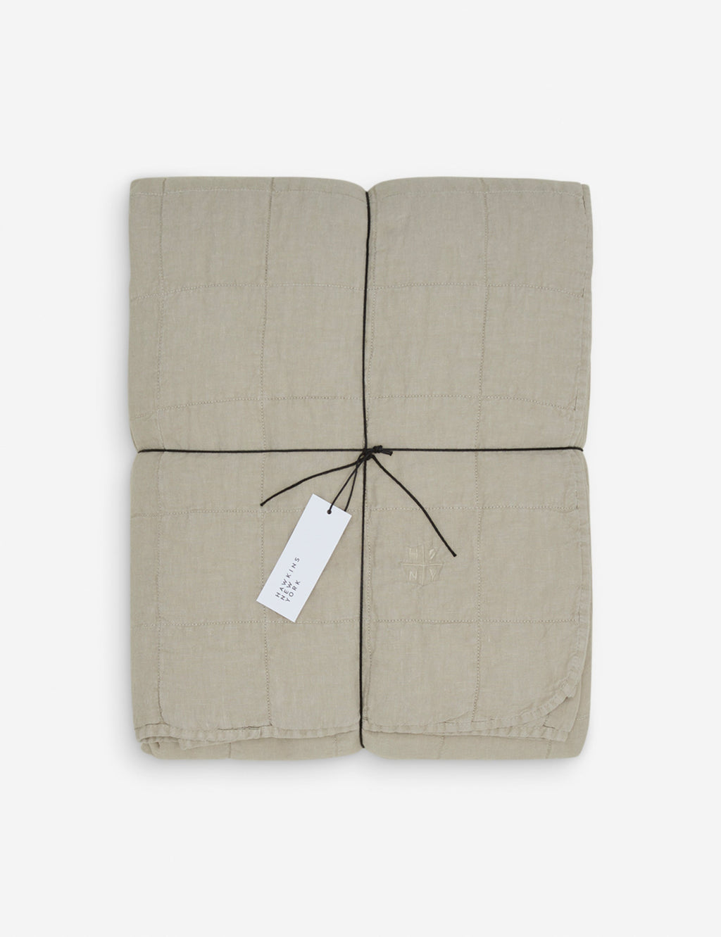 Lulu and Georgia - Simple Linen Quilt by Hawkins New York