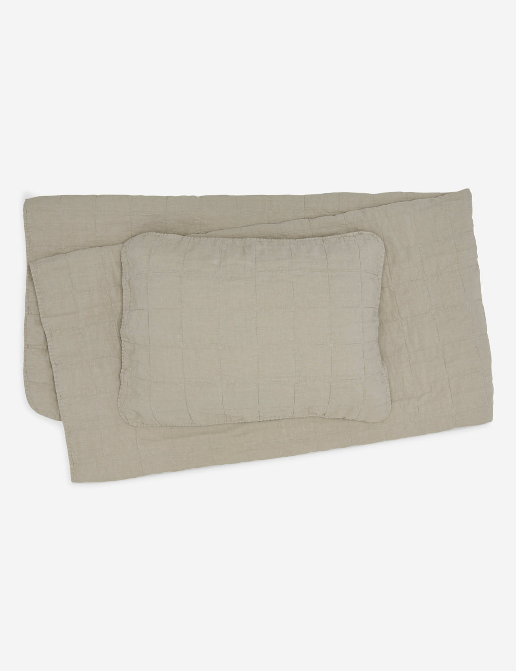 Lulu and Georgia - Simple Linen Quilt by Hawkins New York