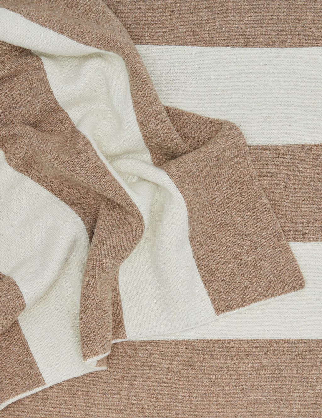 Lulu and Georgia - Simple Striped Wool Throw by Hawkins New York
