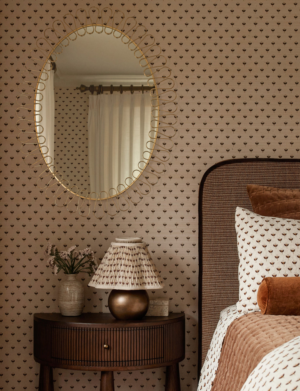 Lulu and Georgia - Jazlyn Oval Mirror