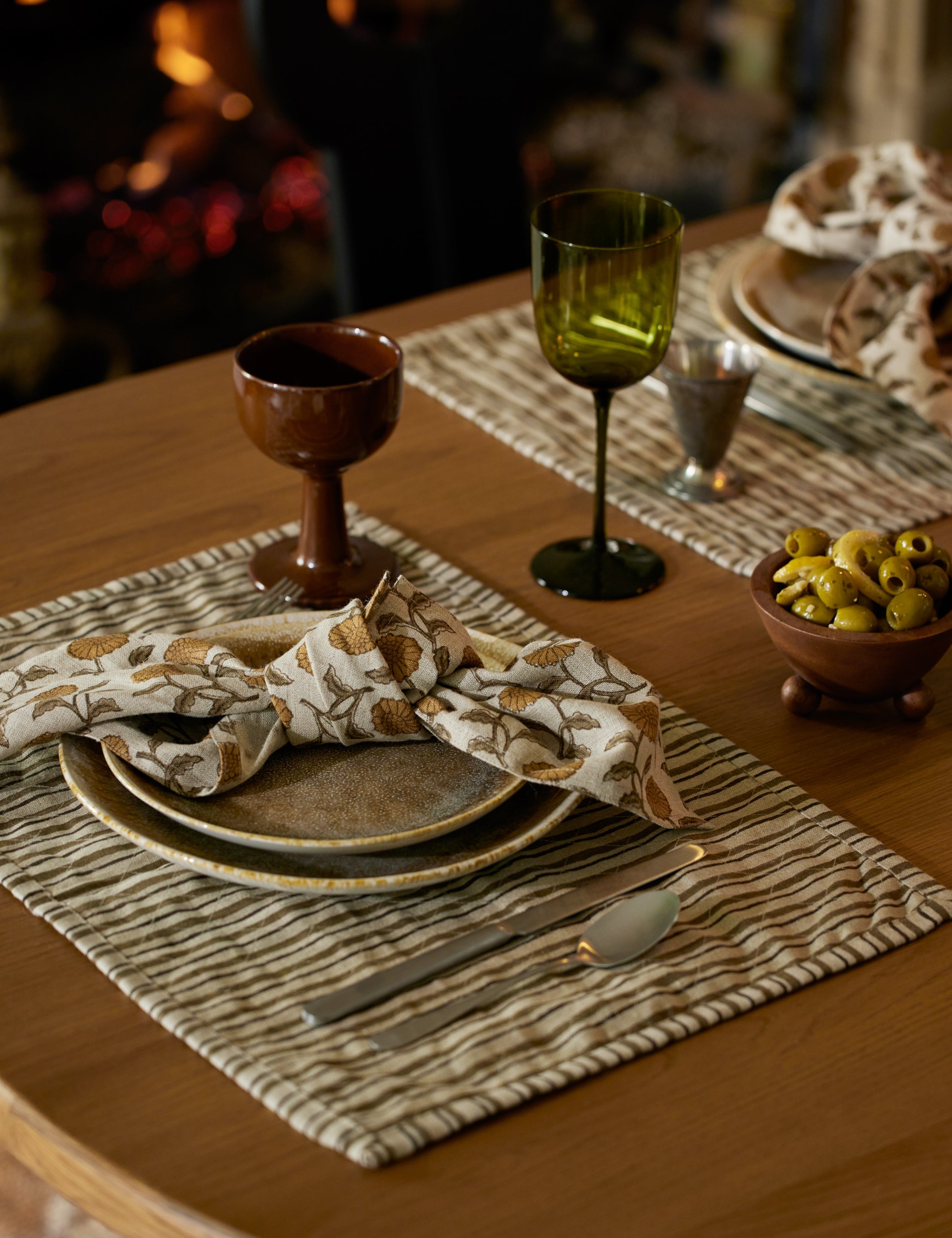 Lulu and Georgia - Dori Reversible Linen Placemats (Set of 4)