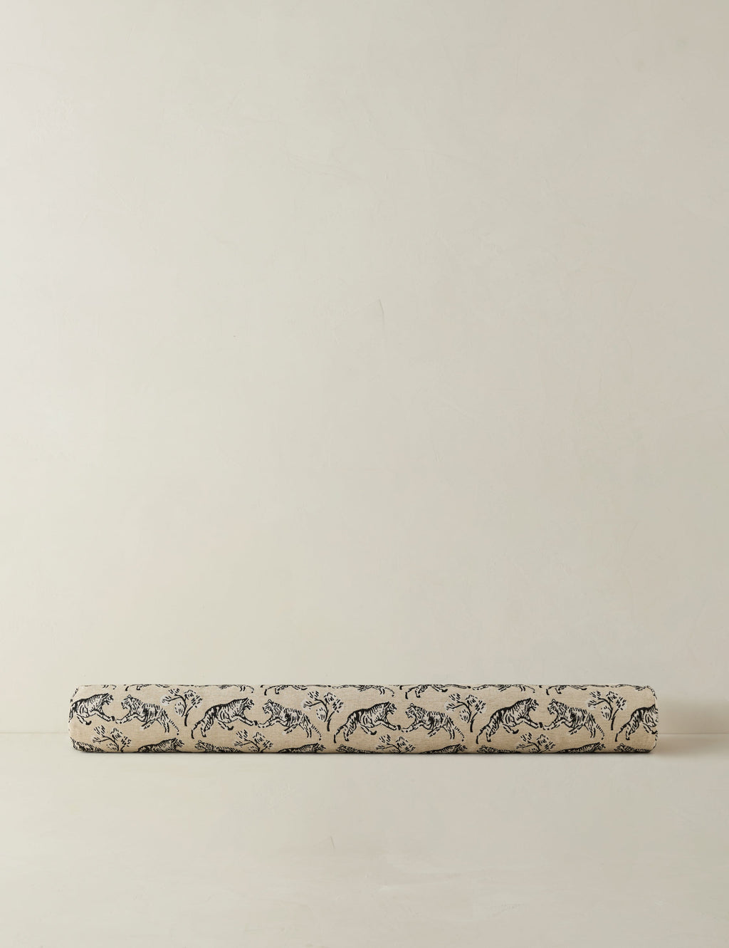 Lulu and Georgia - Tiger Jacquard Long Bolster Pillow by Sarah Sherman Samuel