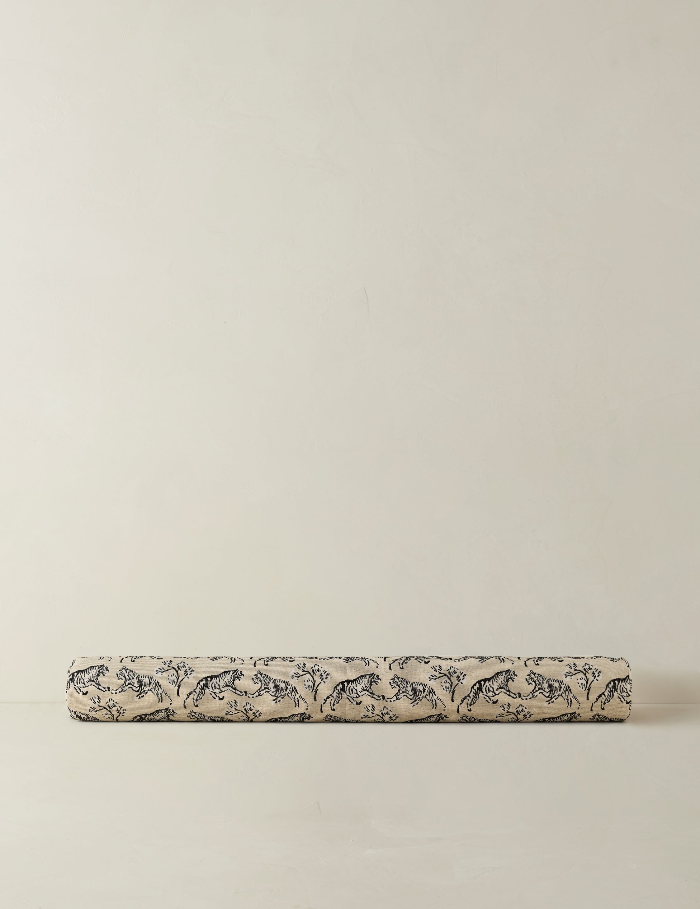 Lulu and Georgia - Tiger Jacquard Long Bolster Pillow by Sarah Sherman Samuel