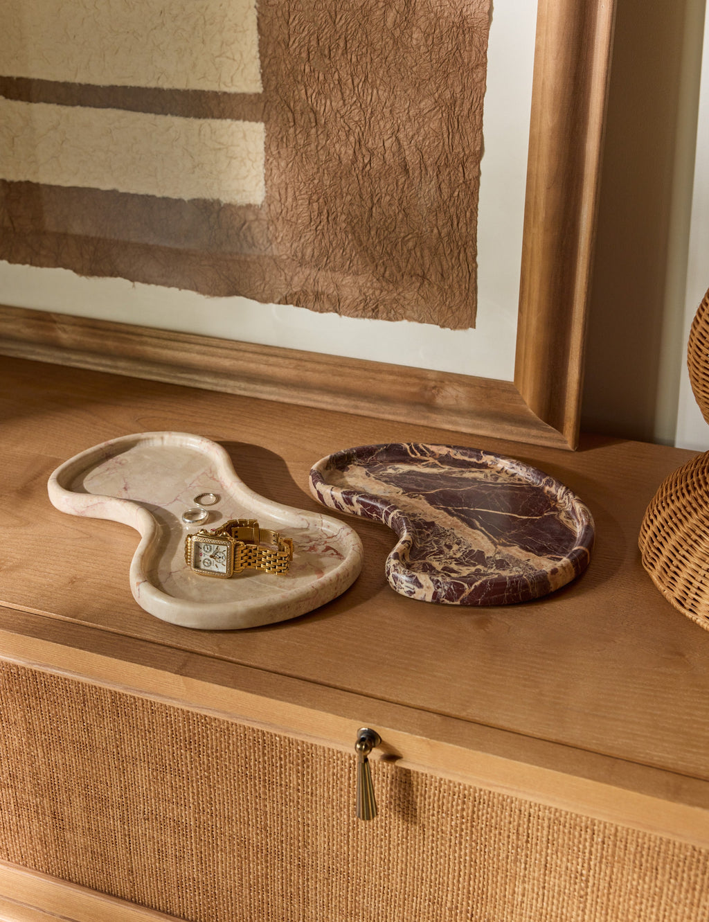 Lulu and Georgia - Sorley Marble Trays (Set of 2)
