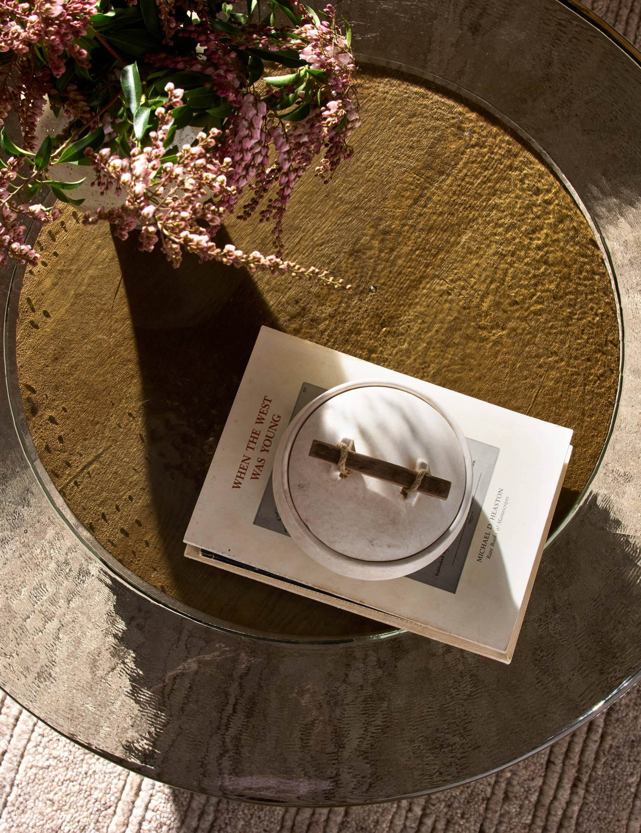 Lulu and Georgia - Rosenthal Round Coffee Table