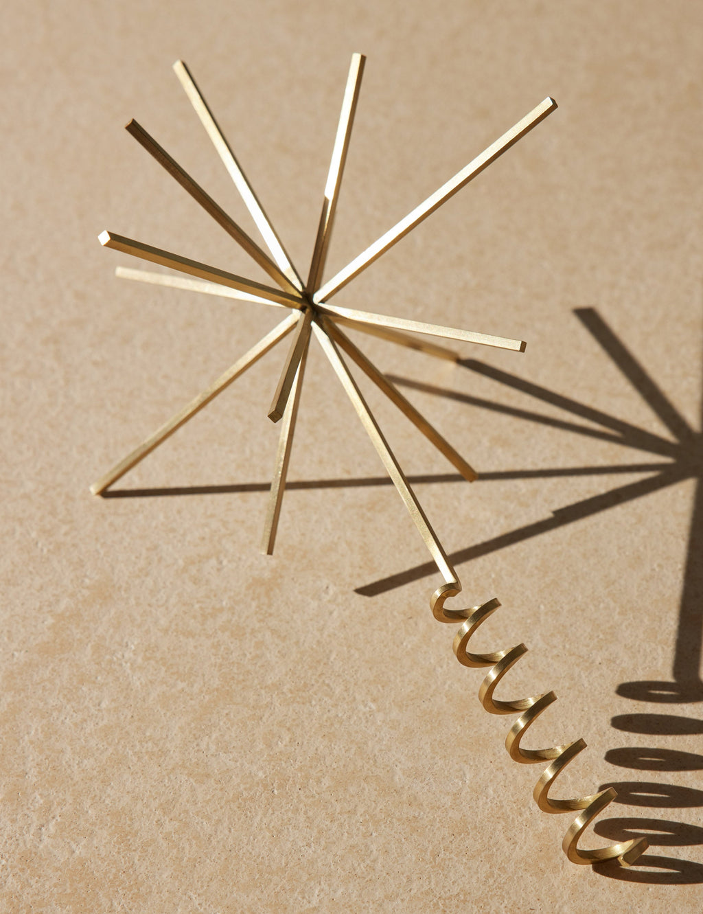 Lulu and Georgia - Brass Star Tree Topper by Ferm Living