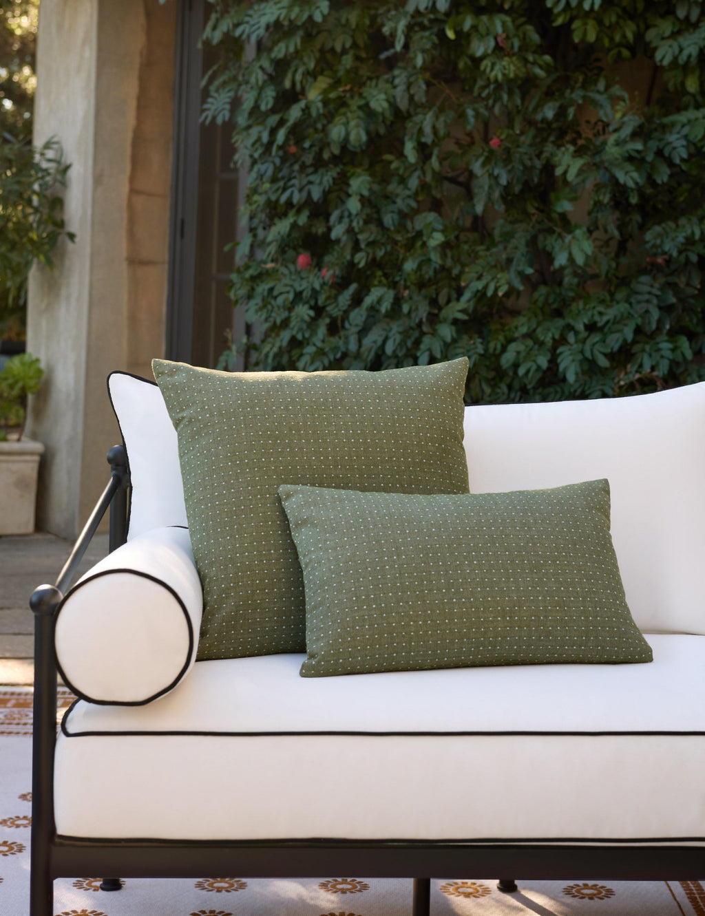 Lulu and Georgia - Antigny Indoor / Outdoor Pillow by Sunbrella for Lulu and Georgia