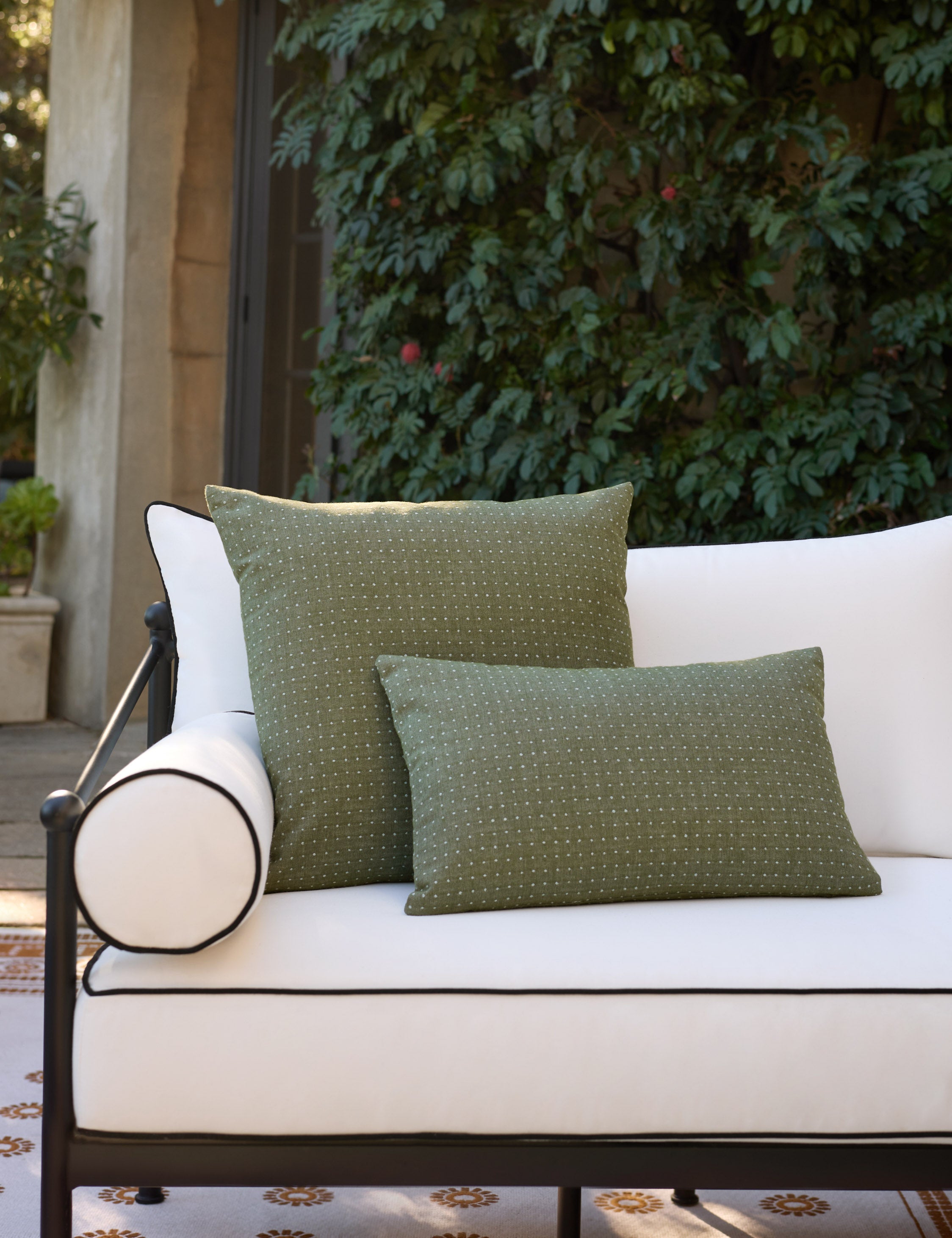 Lulu and Georgia - Antigny Indoor / Outdoor Pillow by Sunbrella for Lulu and Georgia