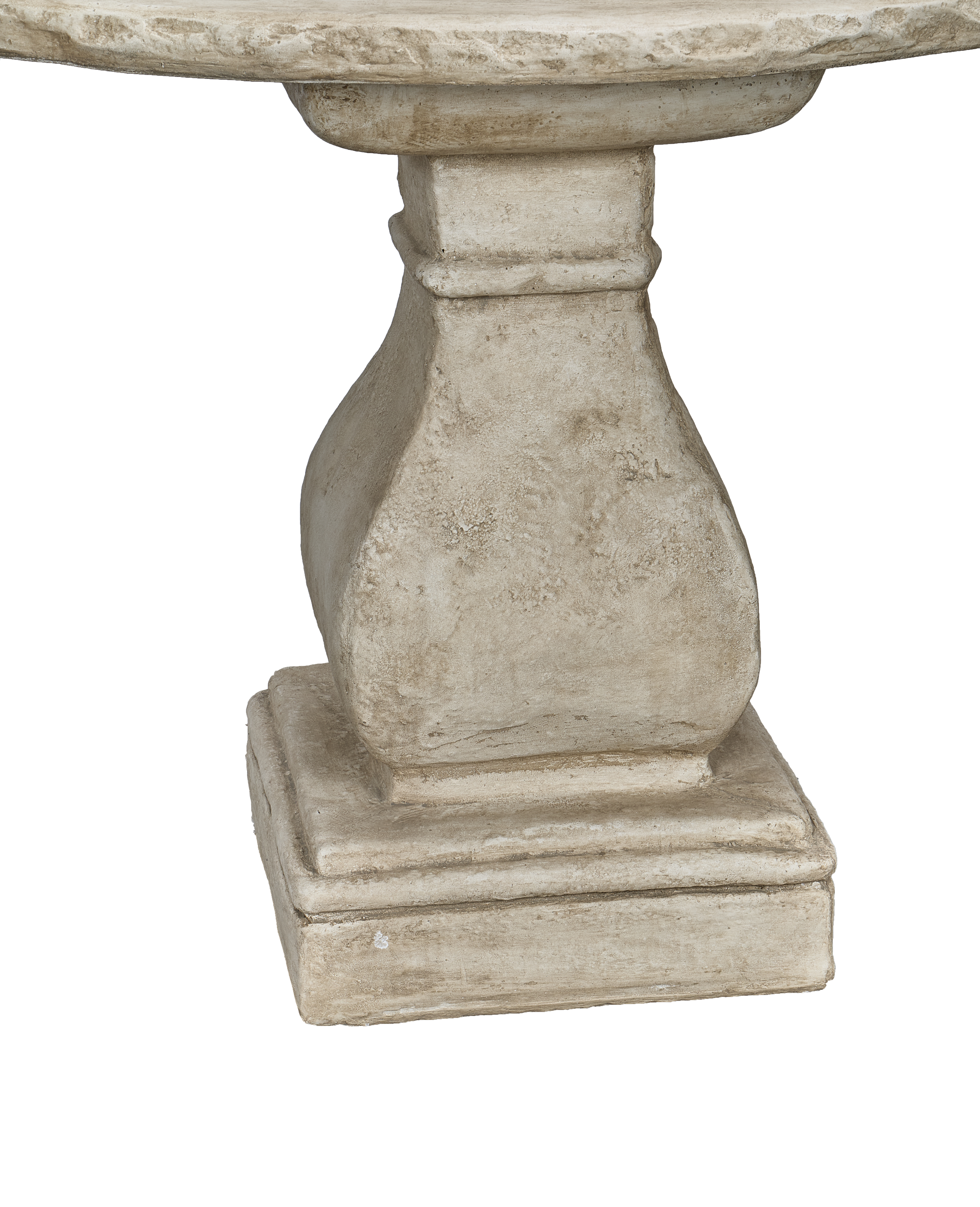 Olive Ateliers - Cast Demi Entry Table - Hewn Edge