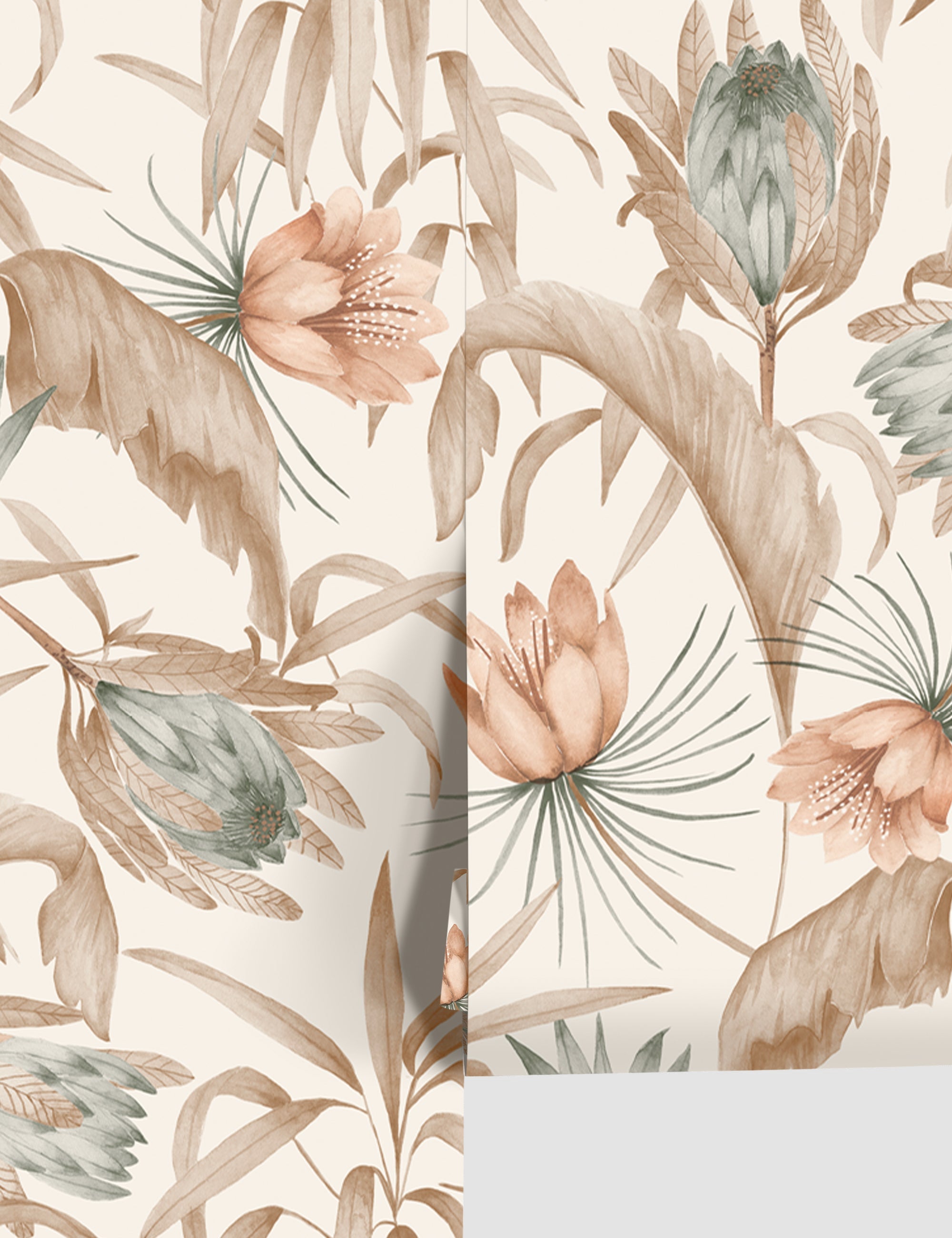 Lulu and Georgia - Tropical Wallpaper by Rylee + Cru