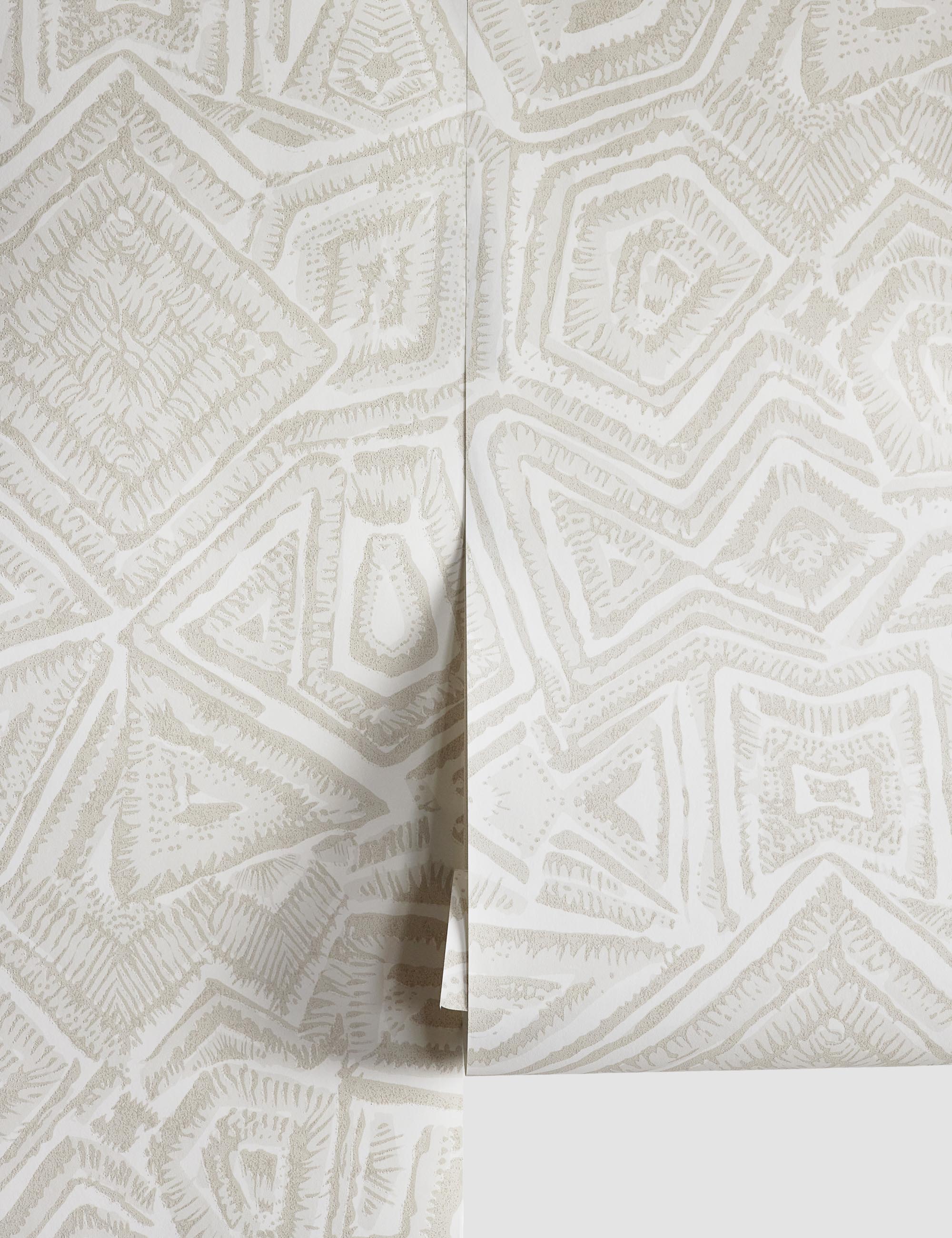 Lulu and Georgia - Malou Wallpaper by Malene Barnett