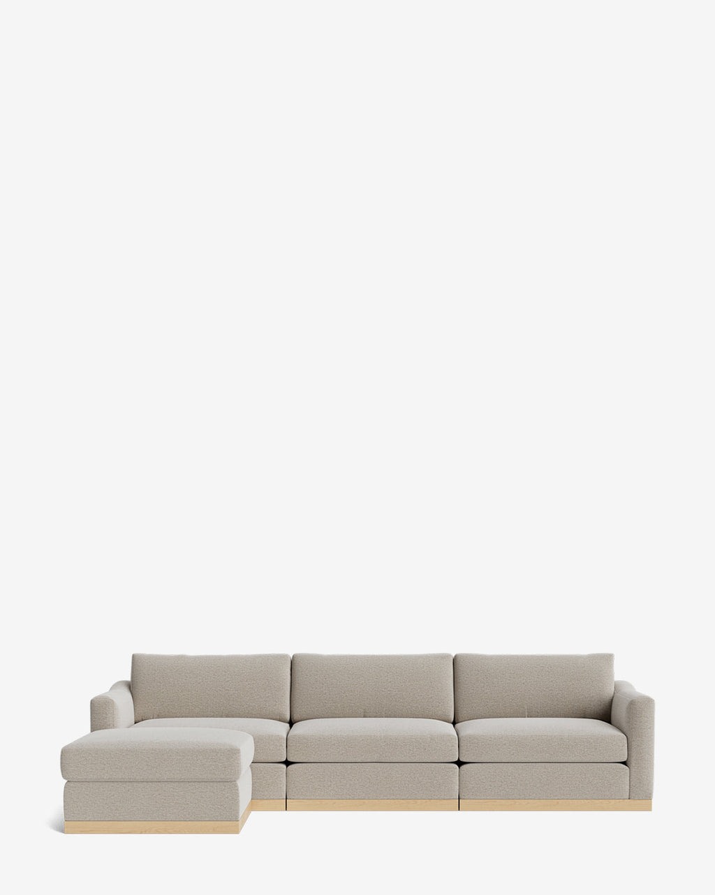 McGee & Co - Vernon Modular Sofa with Ottoman 121"