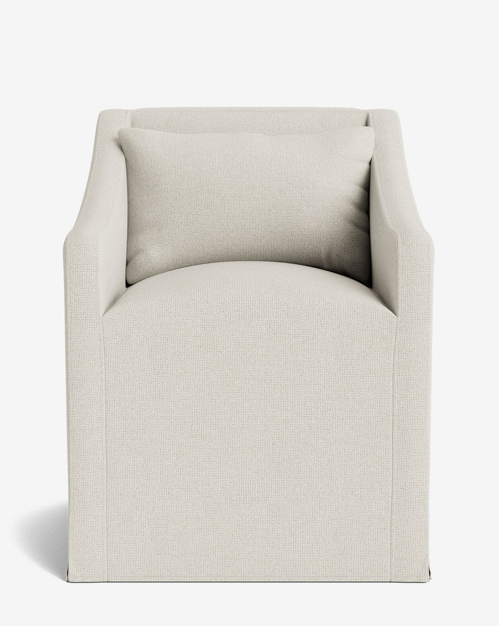 McGee & Co - Olivier Slipcover Dining Arm Chair