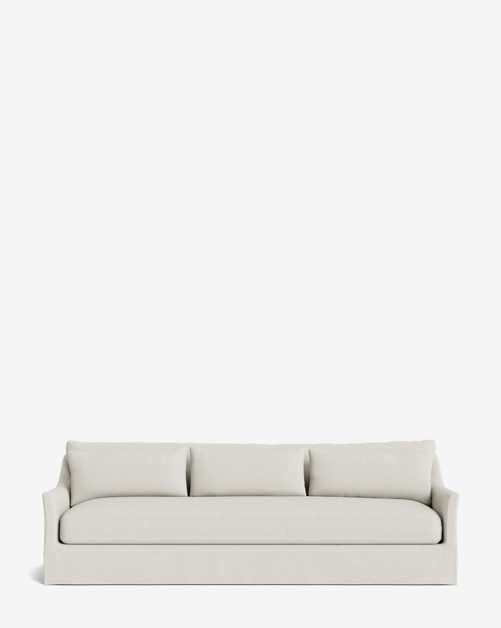 McGee & Co - Wilhelmina Classic Slipcover Sofa (85" - 110")