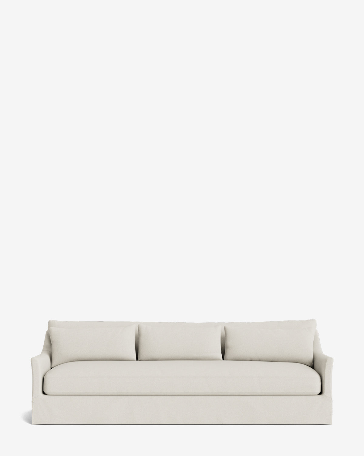 McGee & Co - Wilhelmina Classic Slipcover Sofa (85" - 110")