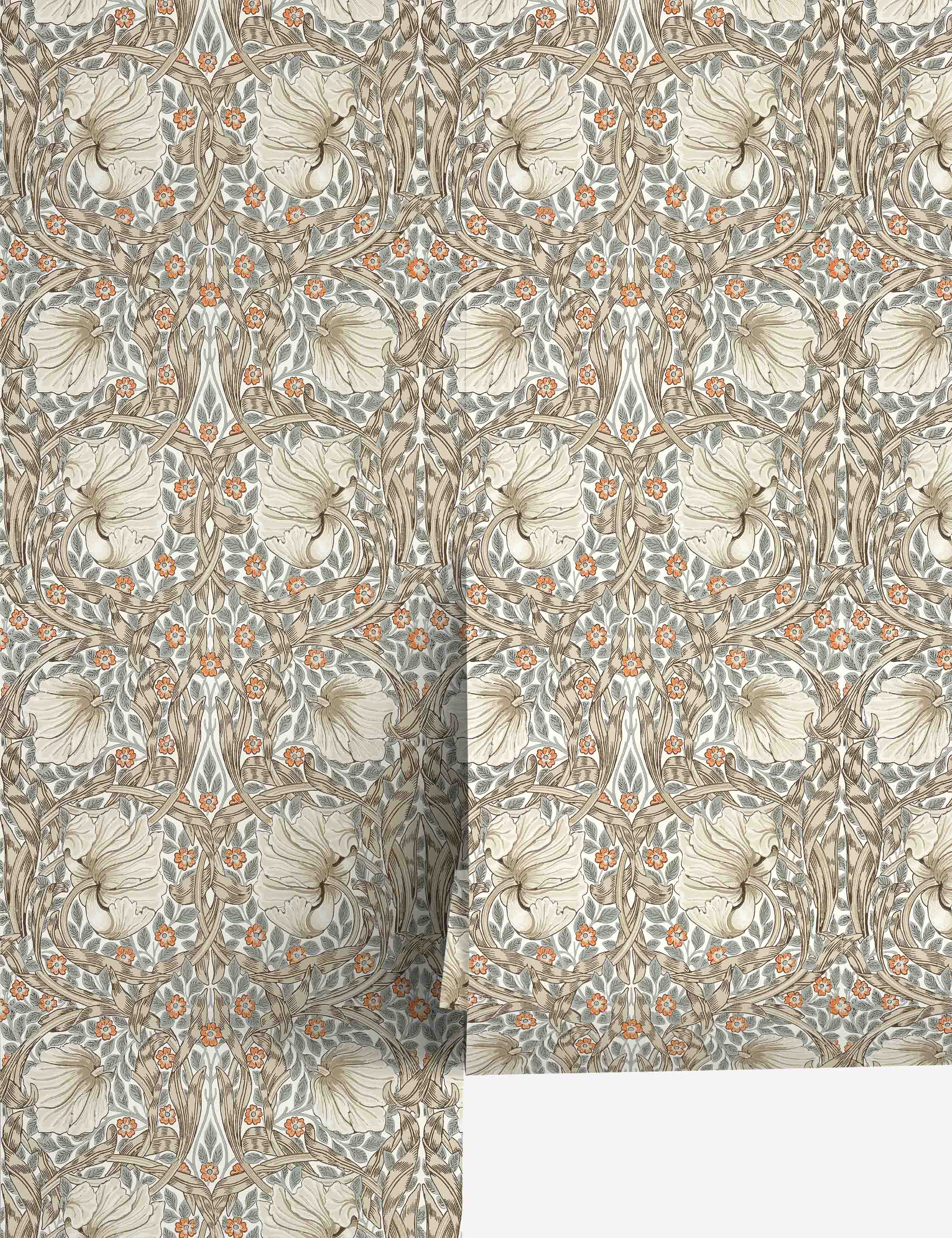 Lulu and Georgia - Pimpernel Wallpaper by Morris & Co.
