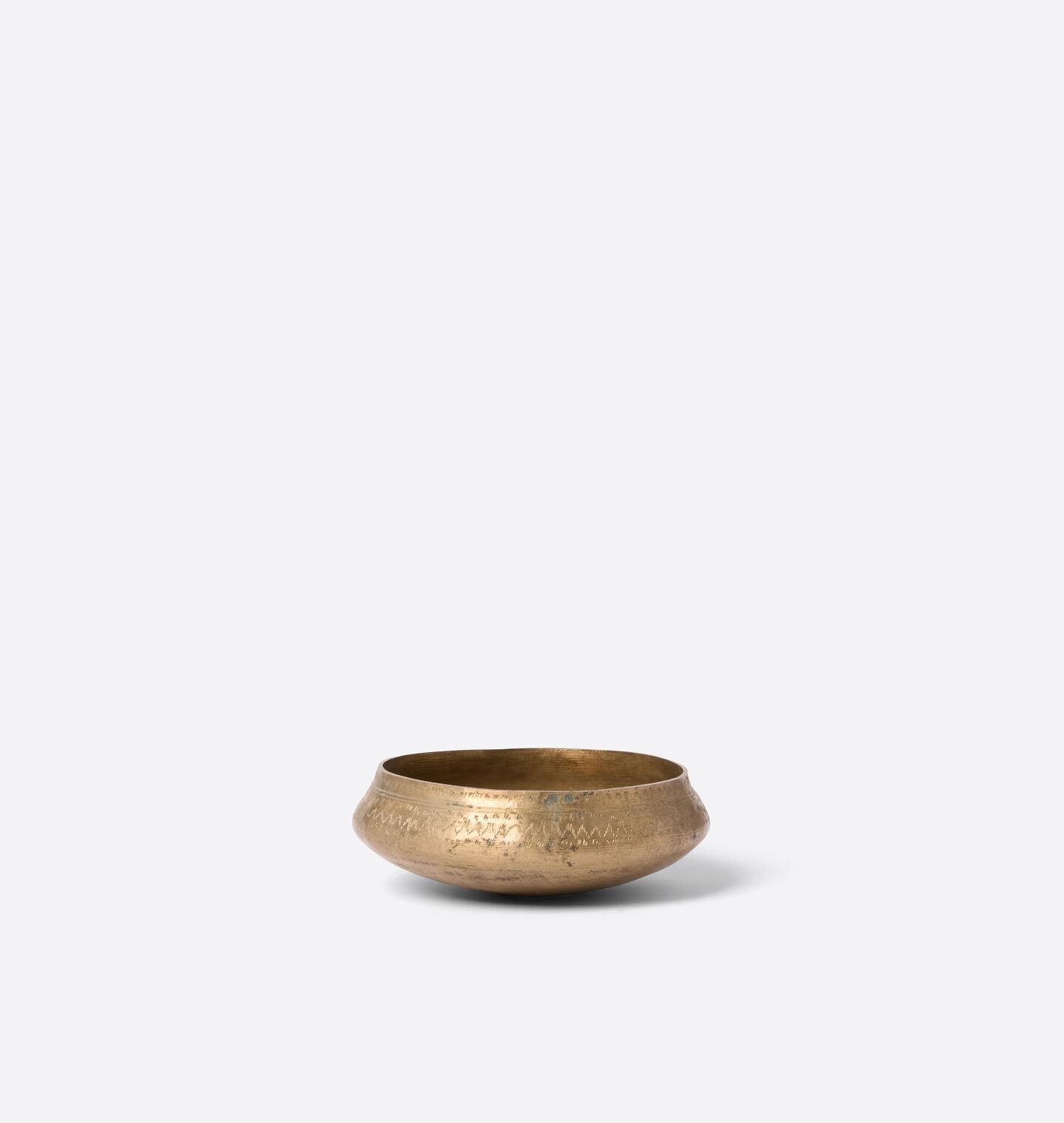Amber Interiors - Vintage Brass Bowl J.XXVI.I