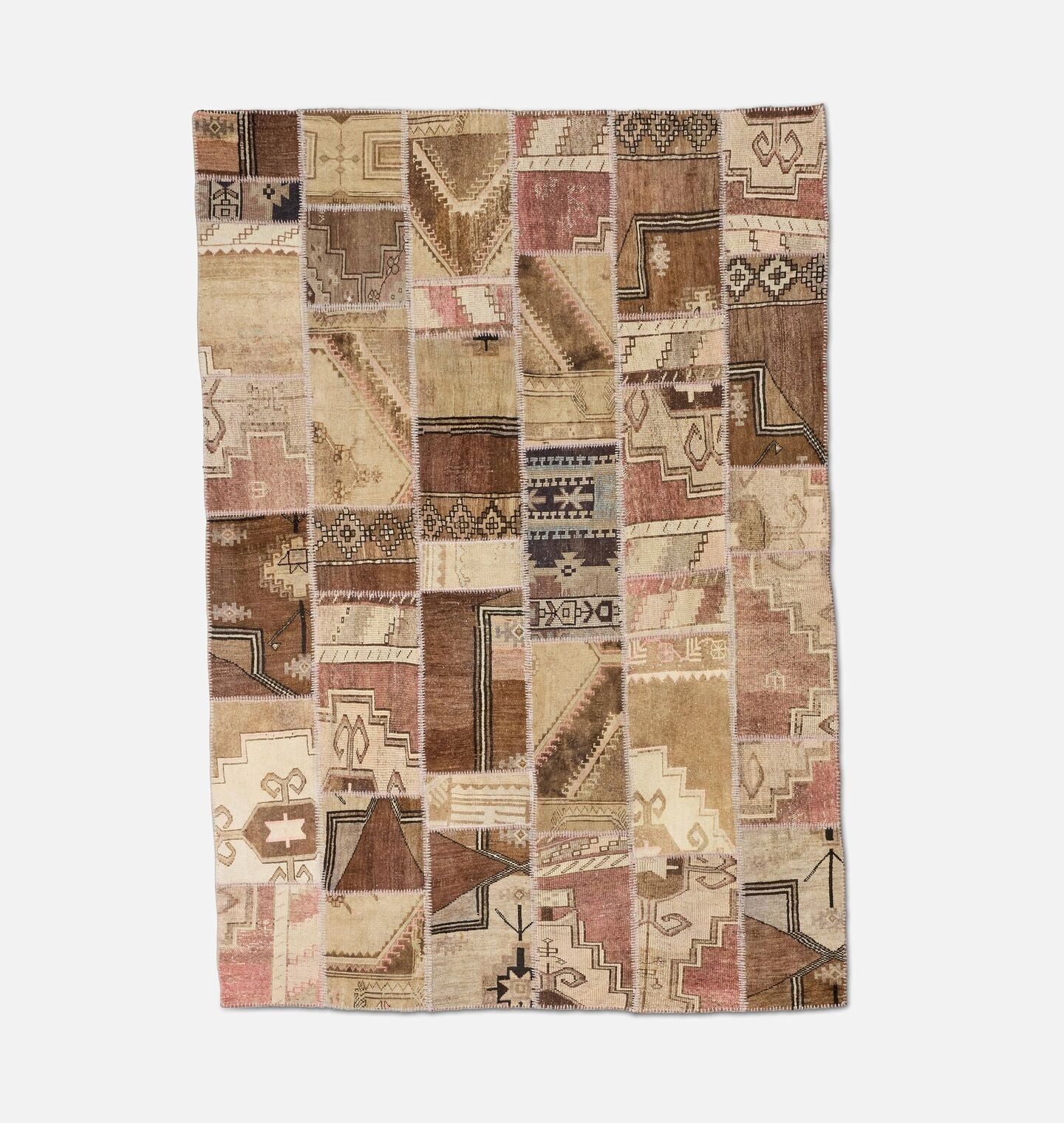 Amber Interiors - Vintage Rug J.XXVI.LIII 7'10" x 11'2"