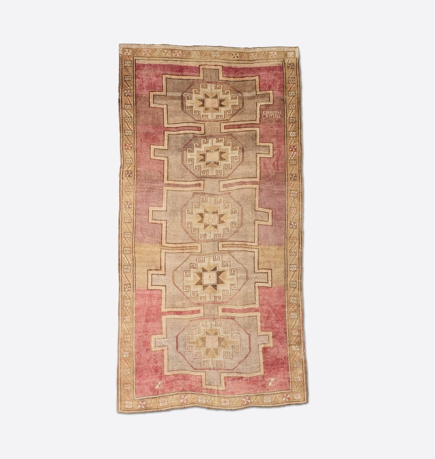 Amber Interiors - Vintage Runner Rug J.XXVI.XXX 6'6" x 12'11"