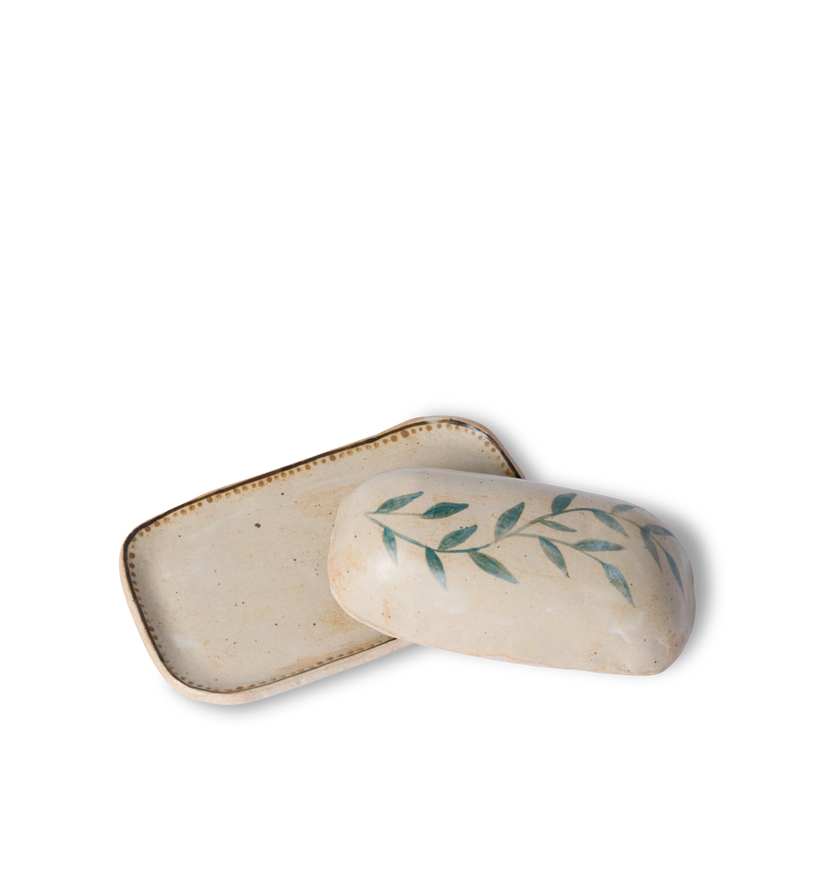 Amber Interiors - Vine Butter Dish