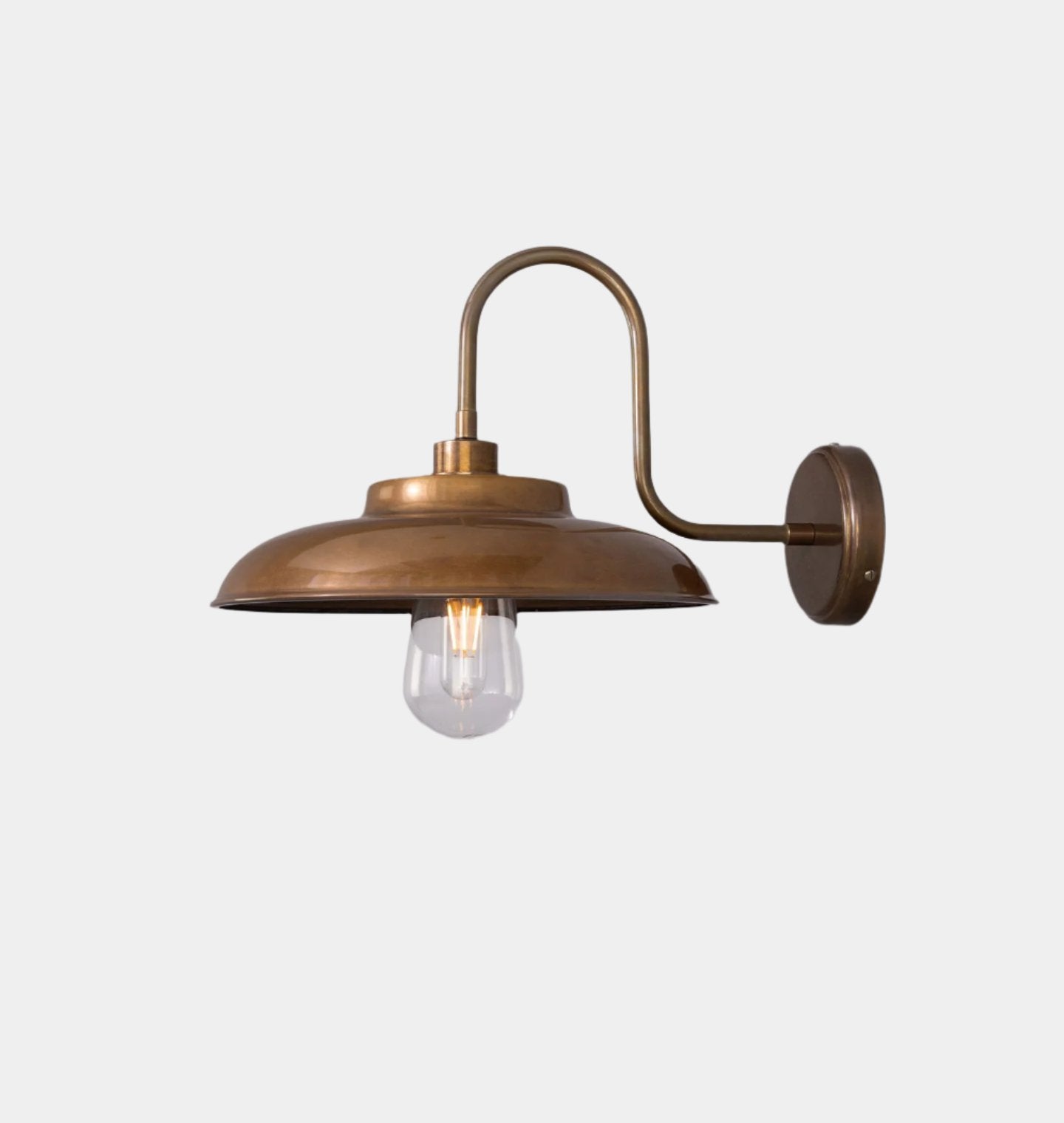Amber Interiors - Darya Swan Neck Wall Light