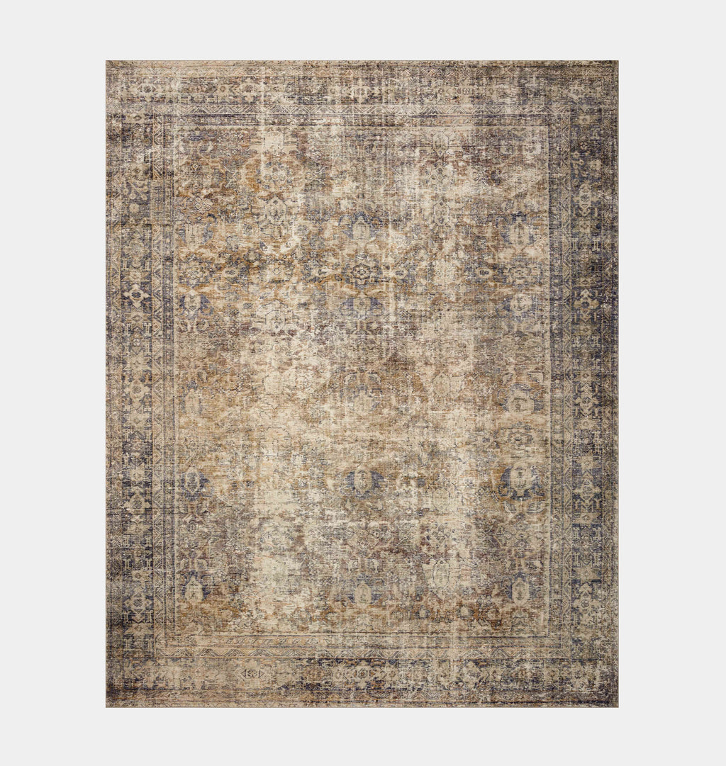 Amber Interiors - Morgan MOG - 01 Sunset / Ink Area Rug