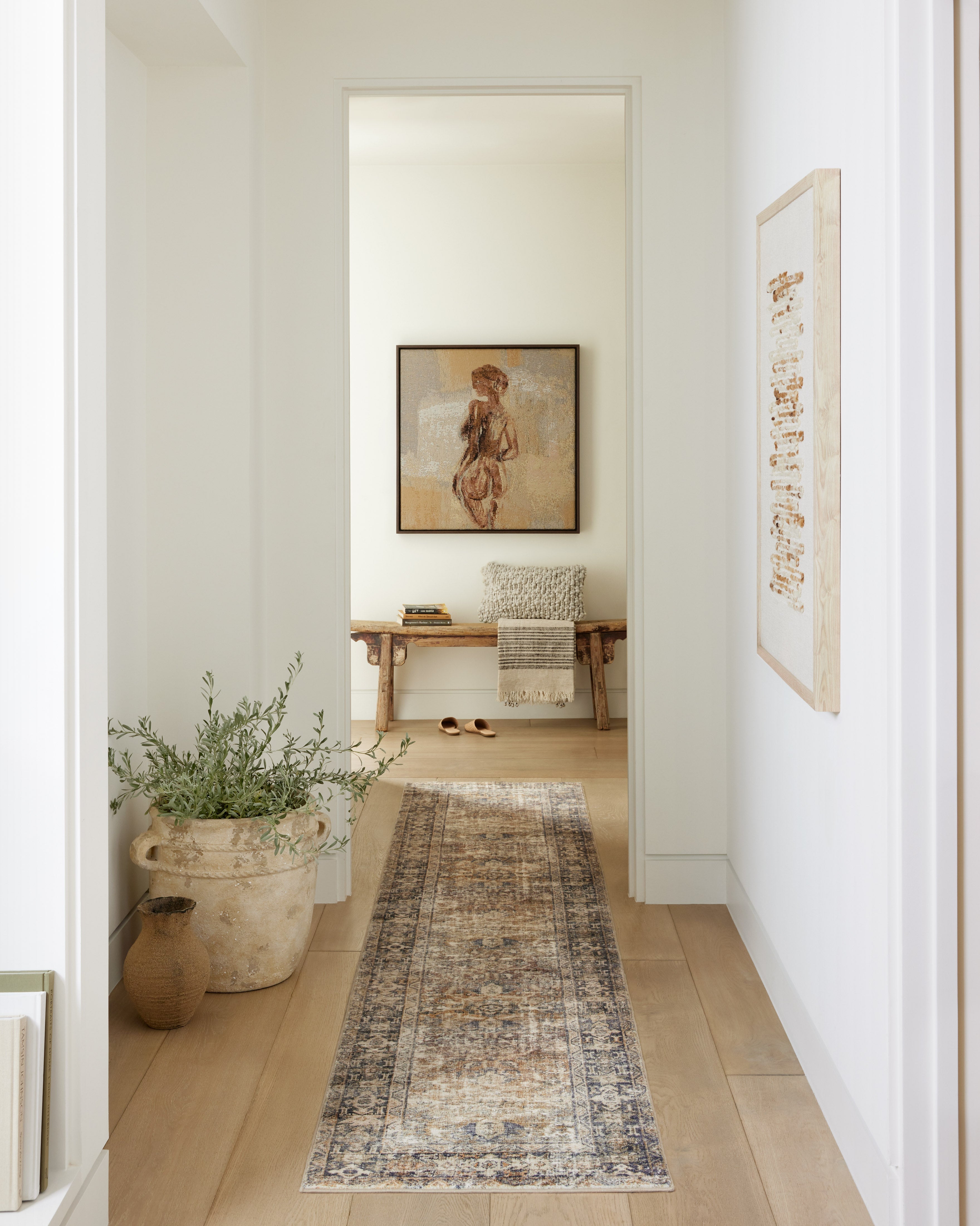 Amber Interiors - Morgan MOG - 01 Sunset / Ink Area Rug