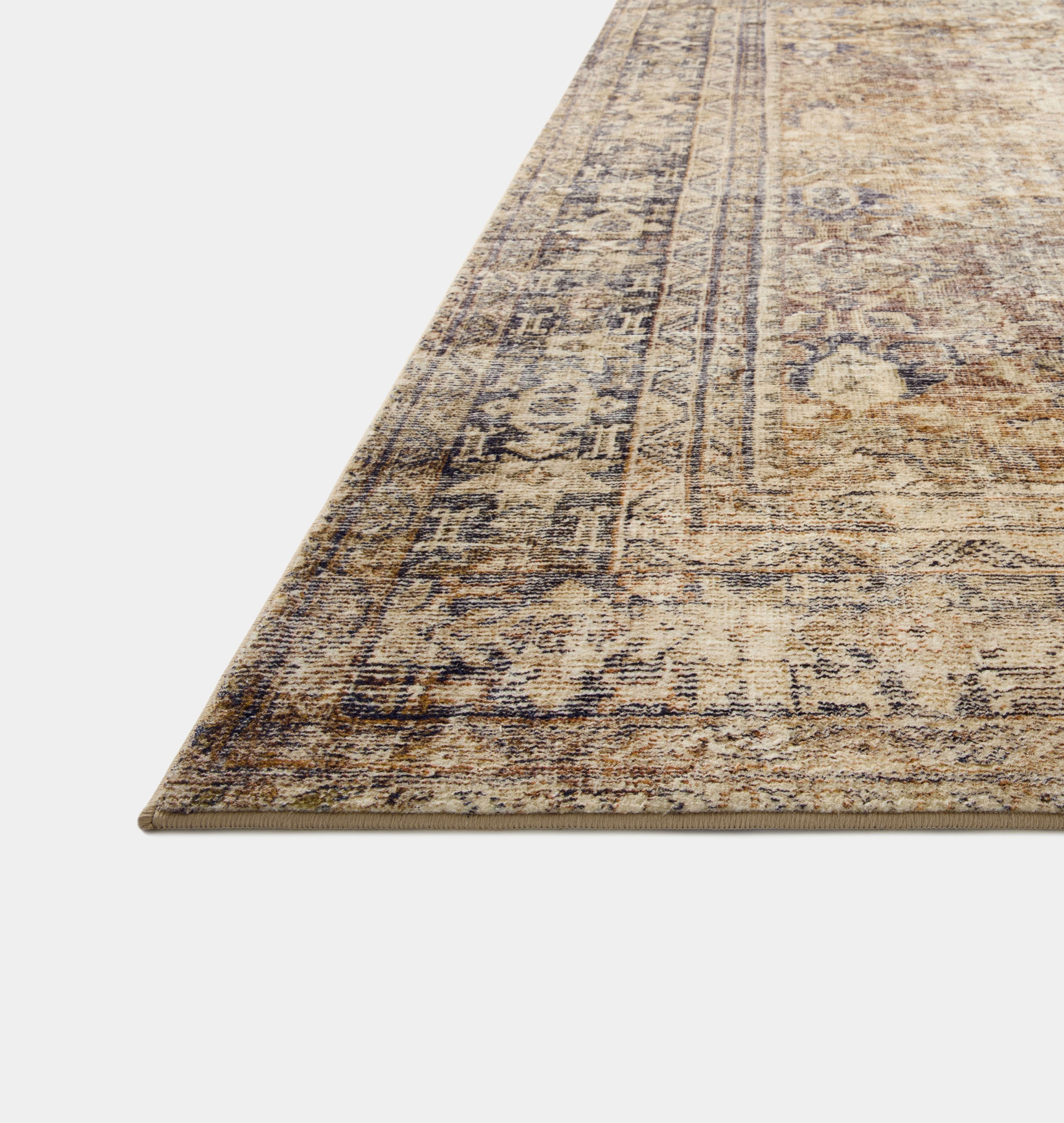 Amber Interiors - Morgan MOG - 01 Sunset / Ink Area Rug
