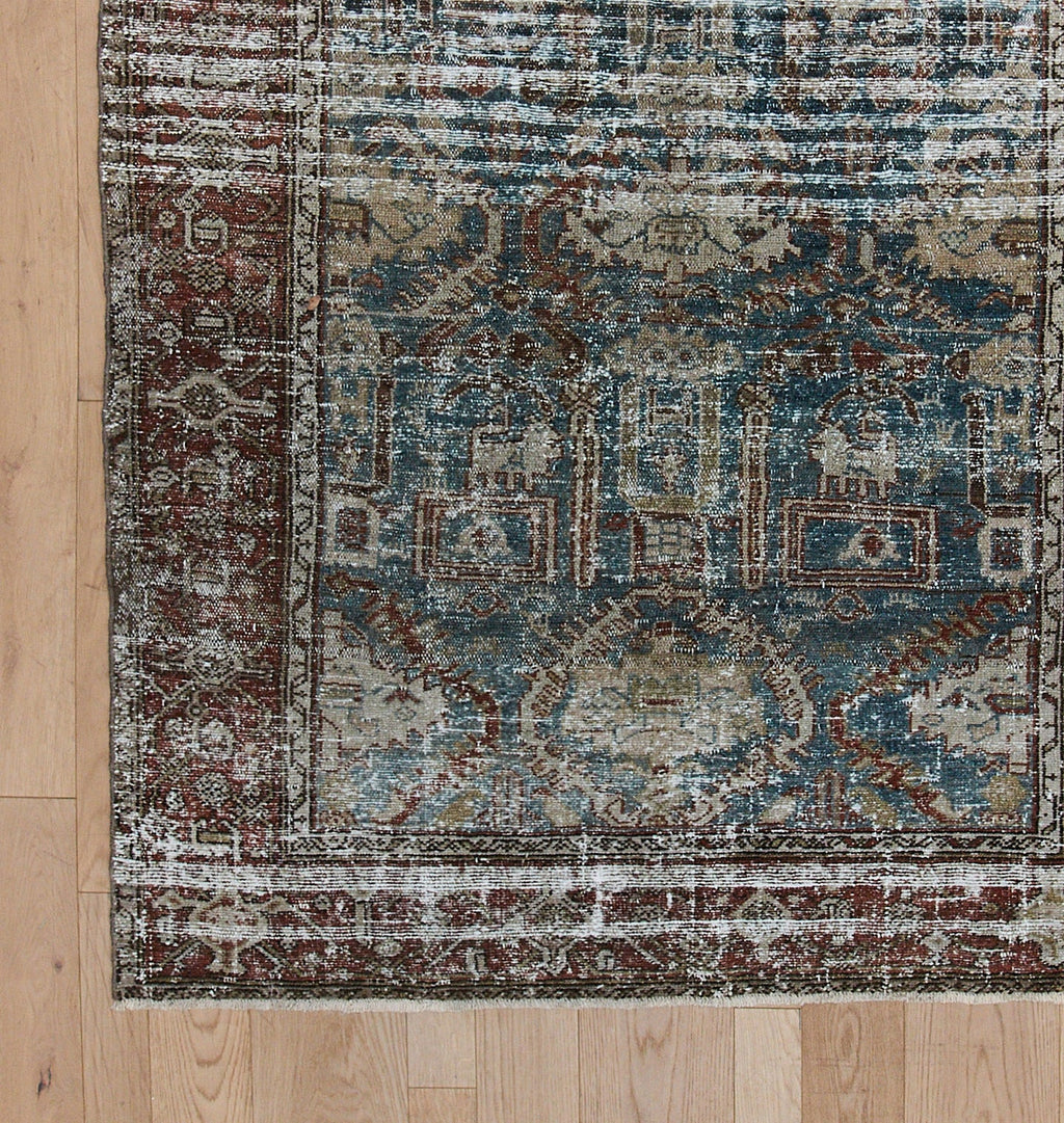 Amber Interiors - Vintage Varna Rug 4'6" x 6'7"