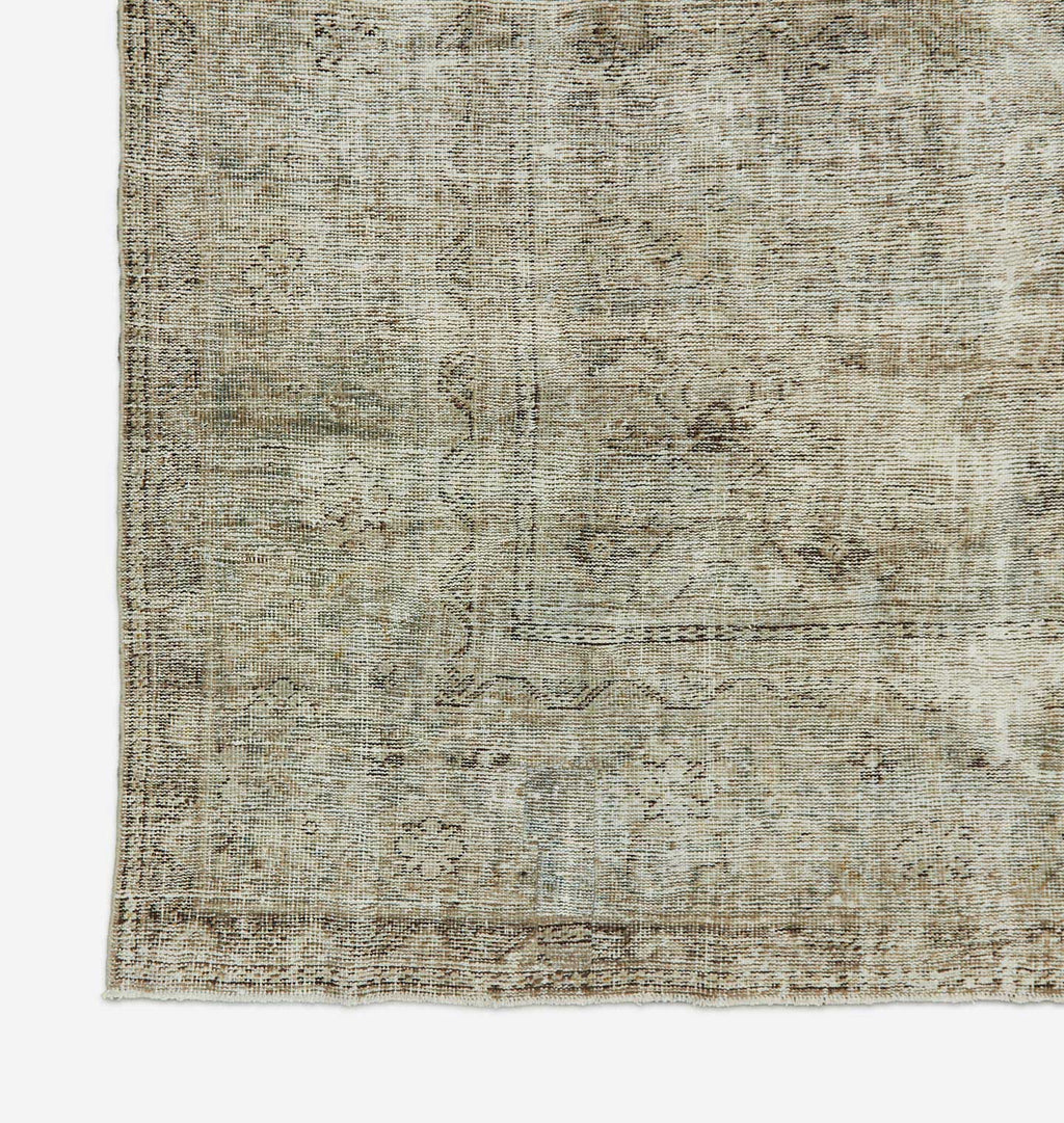 Amber Interiors - Vintage Hand Knotted Mahal Rug 9'8" x 13'2"