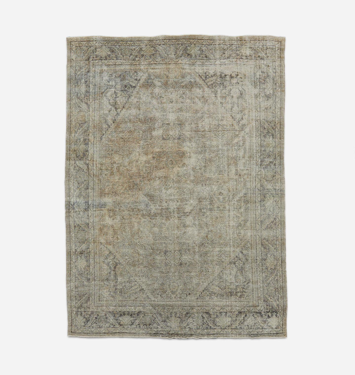 Amber Interiors - Vintage Mahal Rug 9'8" x 13'3"