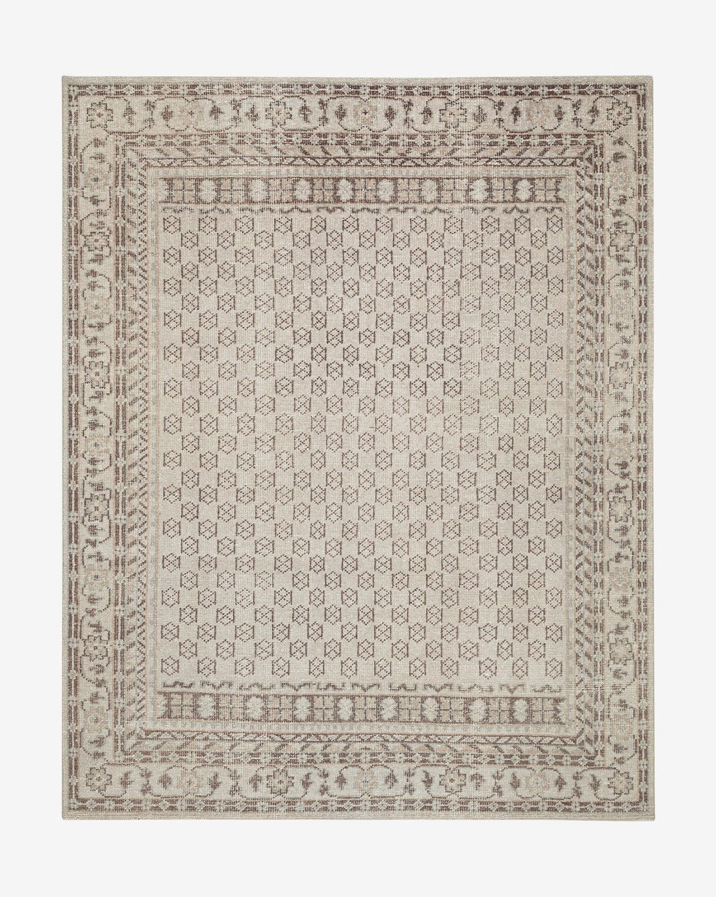 McGee & Co - Anya Neutral Hand - Knotted Wool Rug