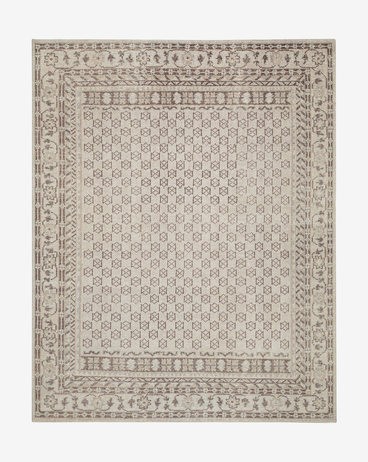 McGee & Co - Anya Neutral Hand - Knotted Wool Rug