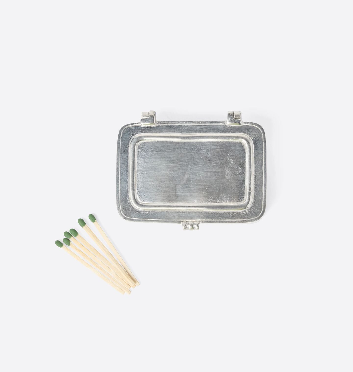 Amber Interiors - Pewter Match Box with Striker