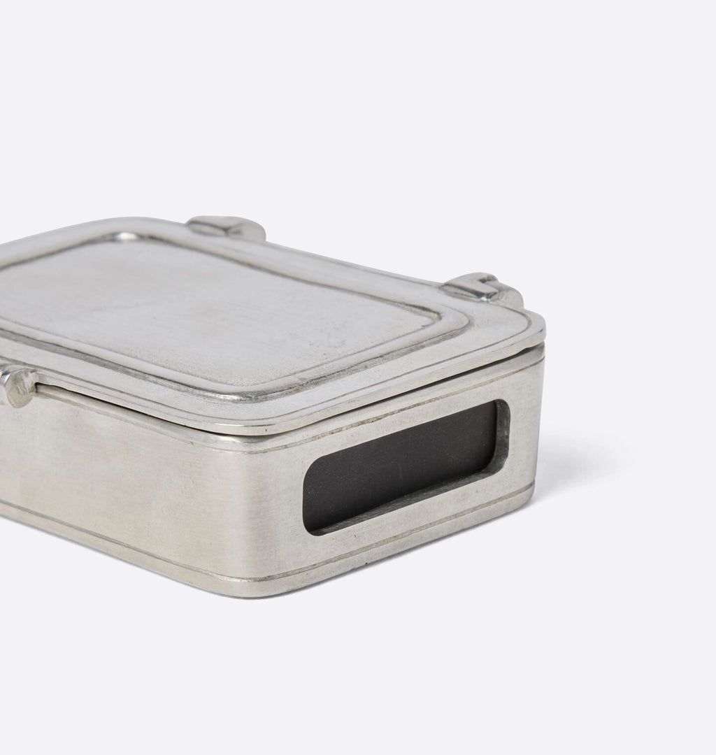 Amber Interiors - Pewter Match Box with Striker
