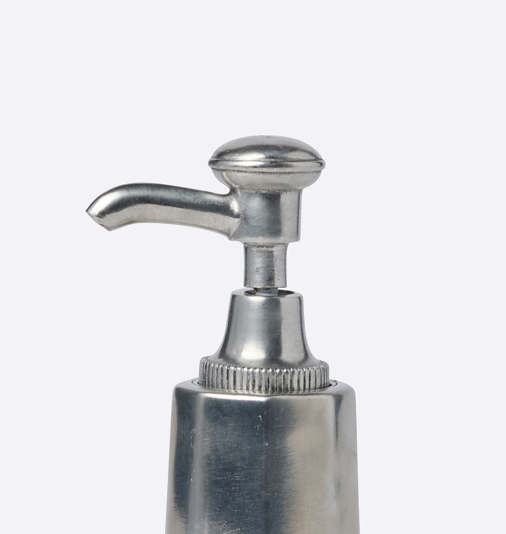 Amber Interiors - Pewter Soap Dispenser