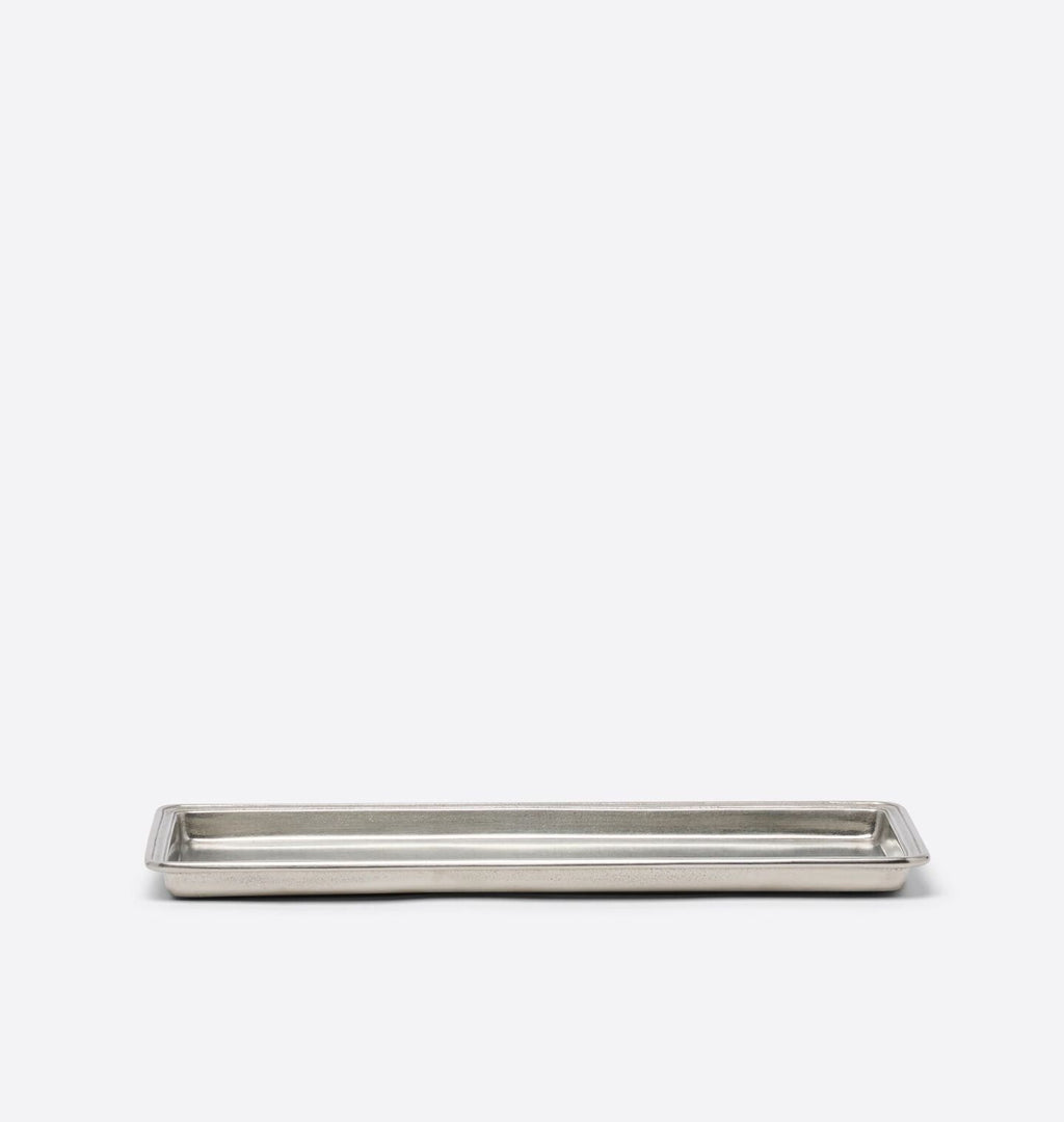 Amber Interiors - Pewter Vanity Tray