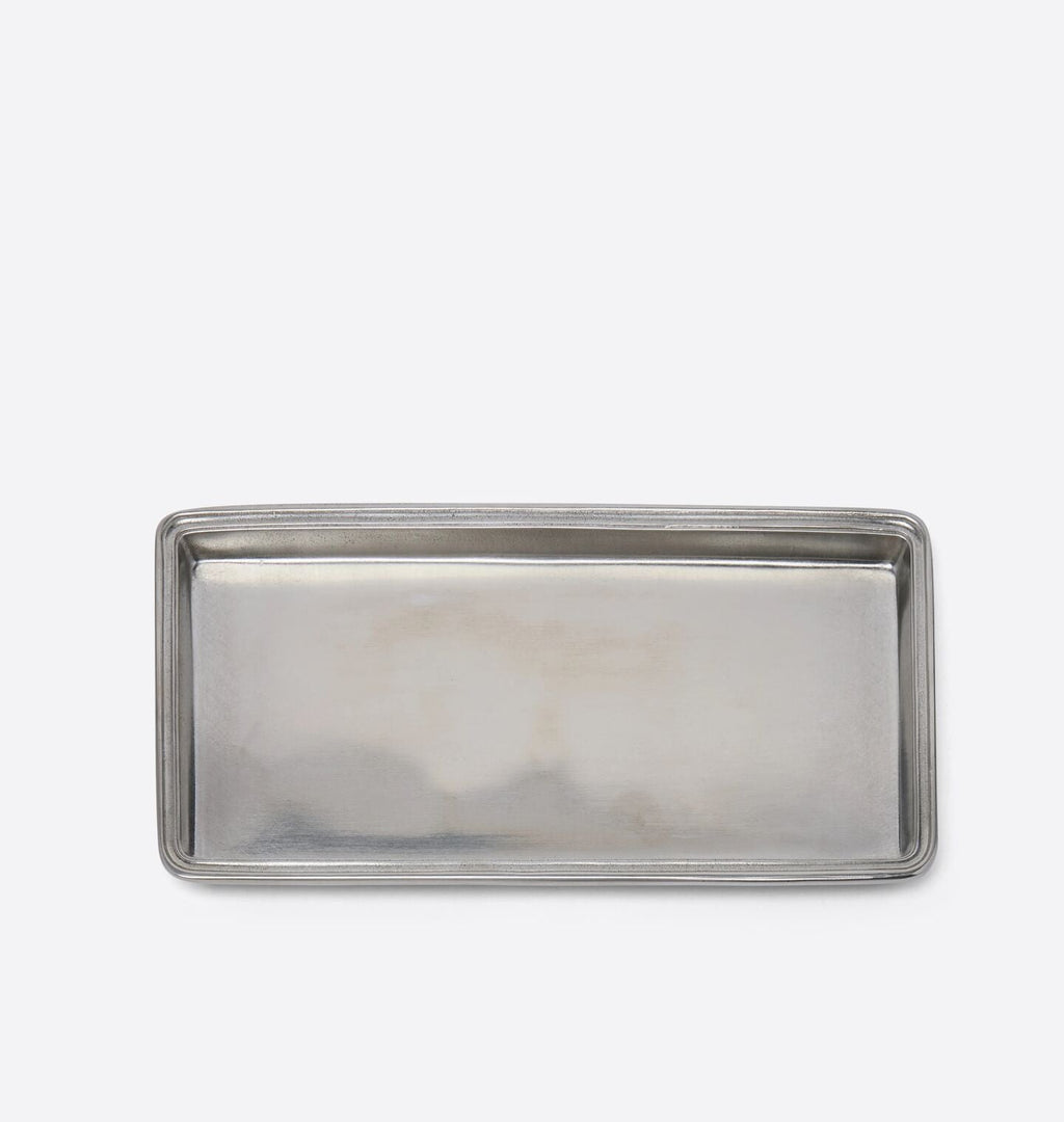 Amber Interiors - Pewter Vanity Tray