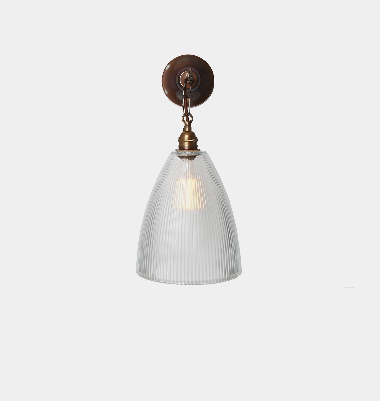 Amber Interiors - Fend Prismatic Glass Wall Light