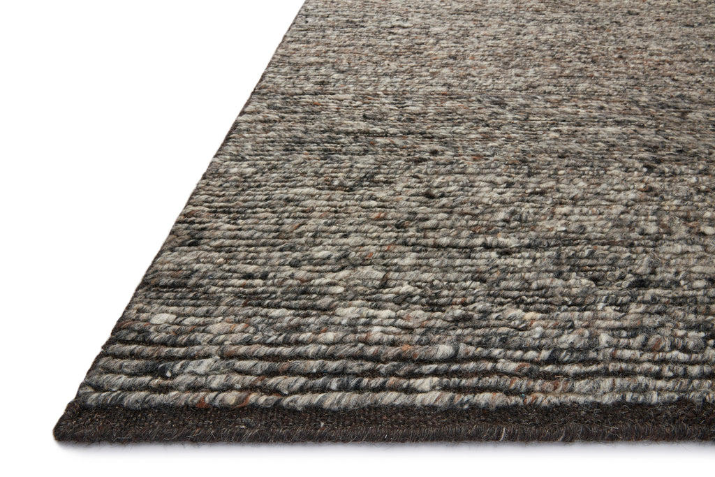 Amber Interiors - Mulholland MUL - 03 Charcoal / Denim Area Rug