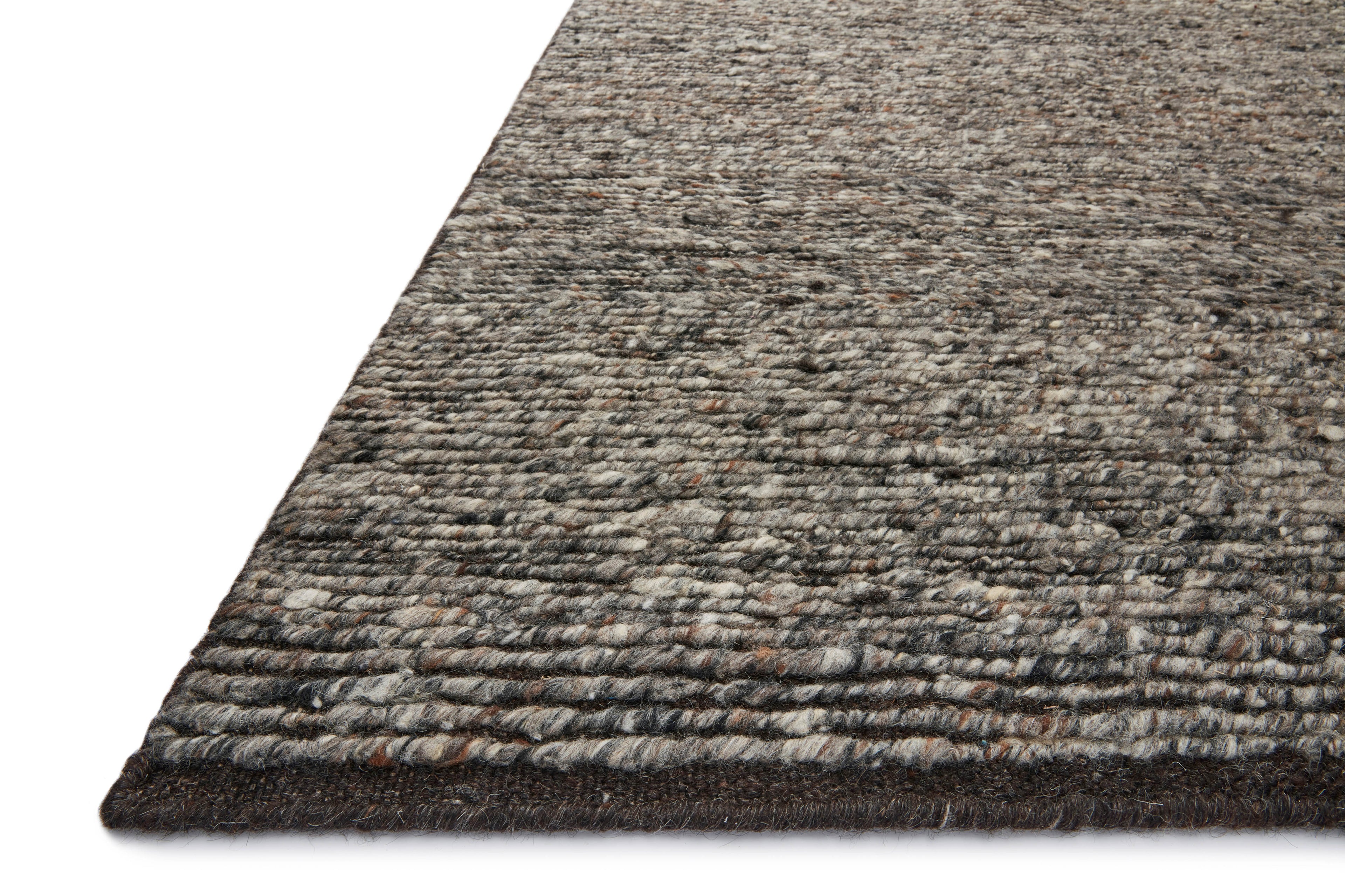 Amber Interiors - Mulholland MUL - 03 Charcoal / Denim Area Rug
