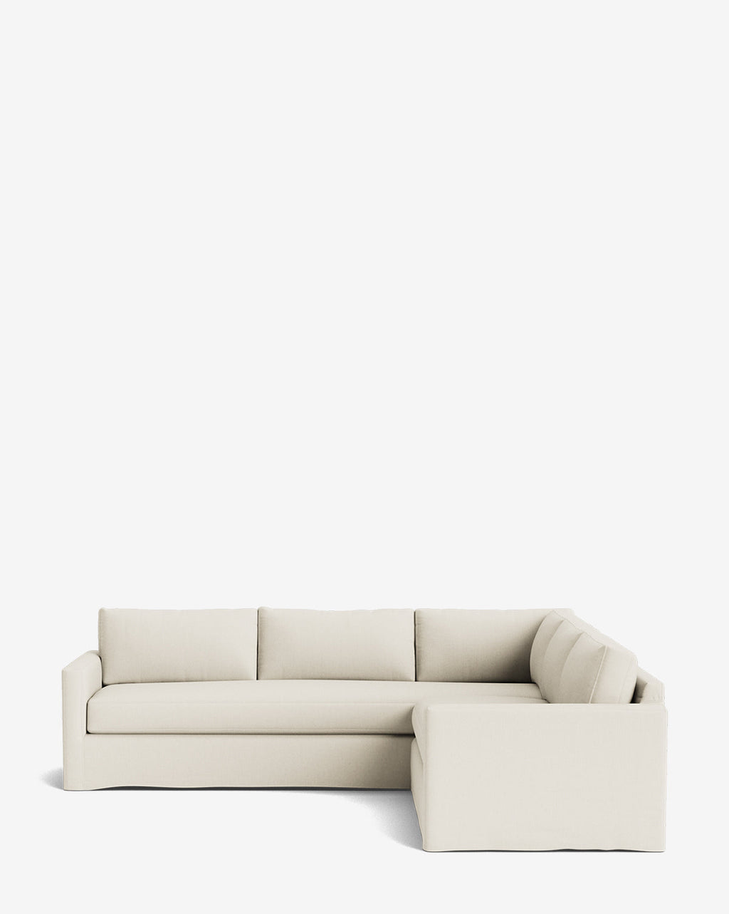 McGee & Co - Macy Slipcover L Sectional 108"