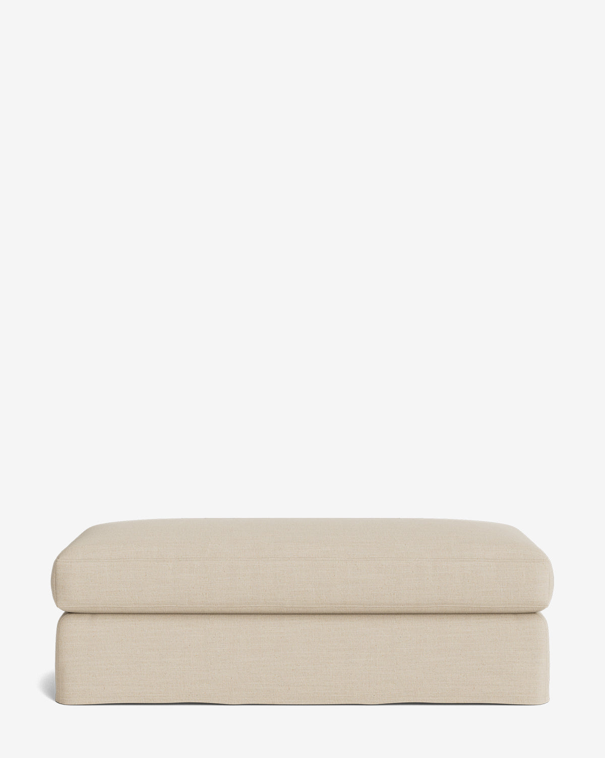 McGee & Co - Macy Slipcover Ottoman