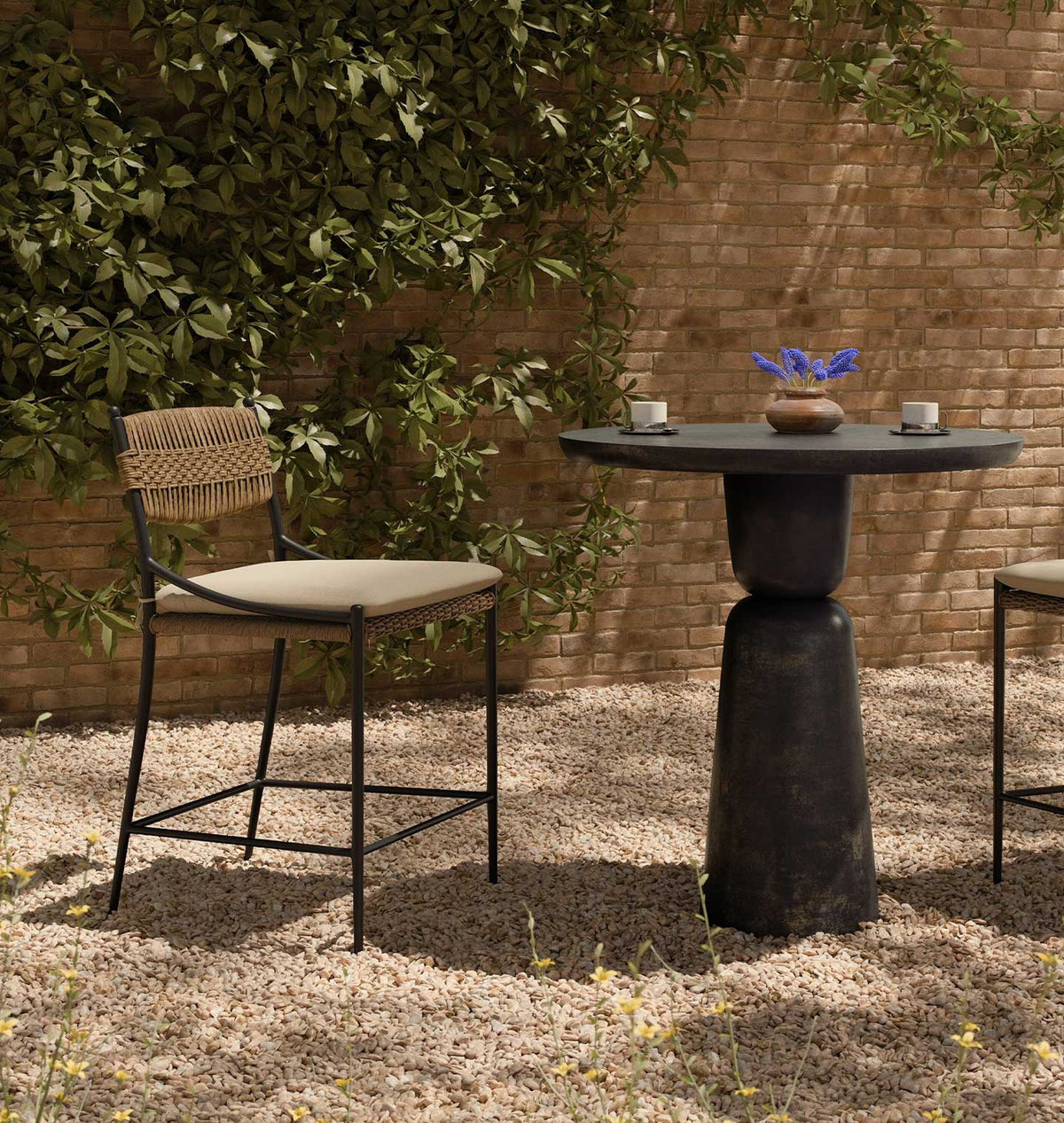 Amber Interiors - Mae Outdoor Bar & Counter Stool